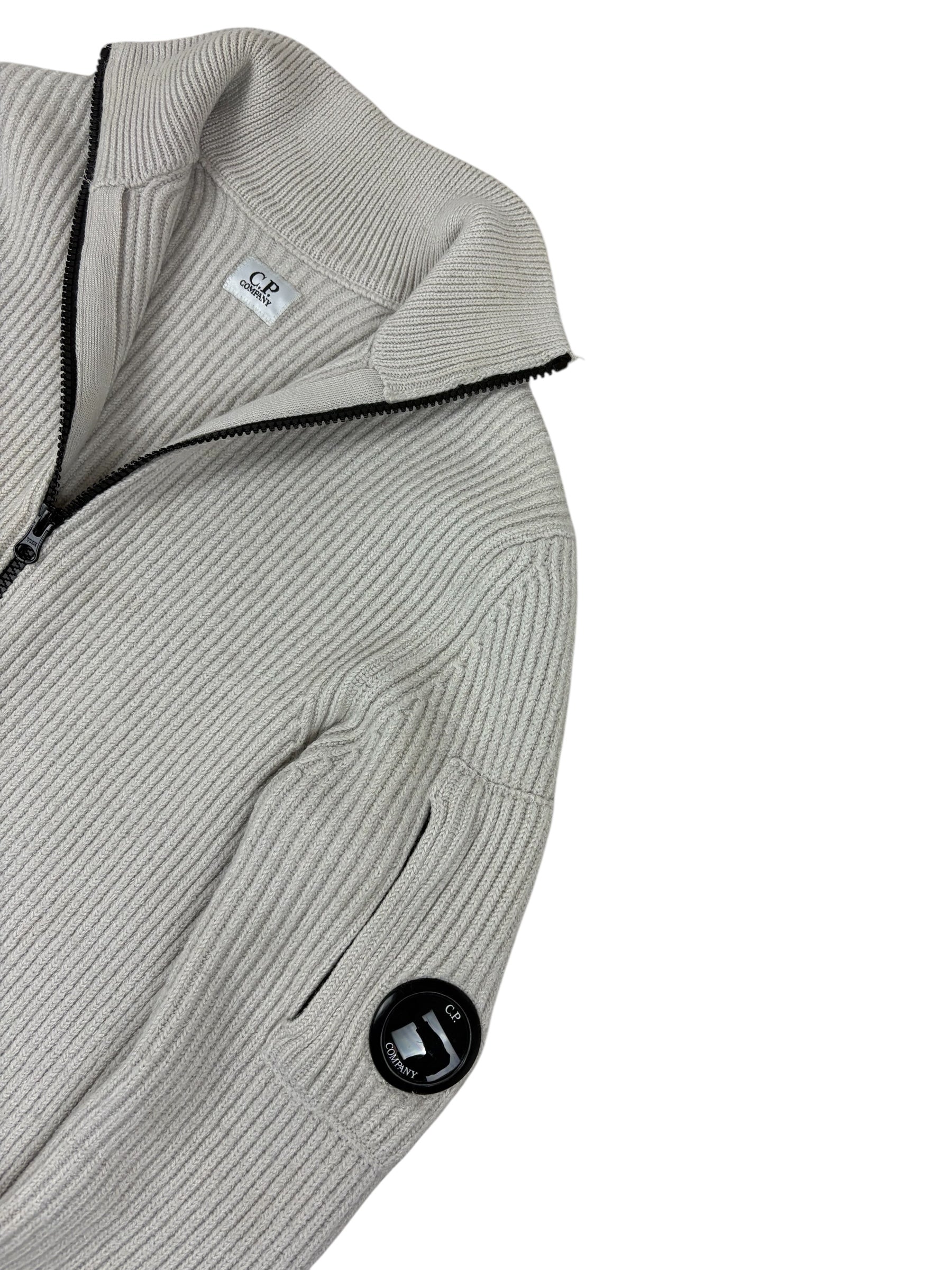 Gilet C.P Company crème taille XS - Vue de dos