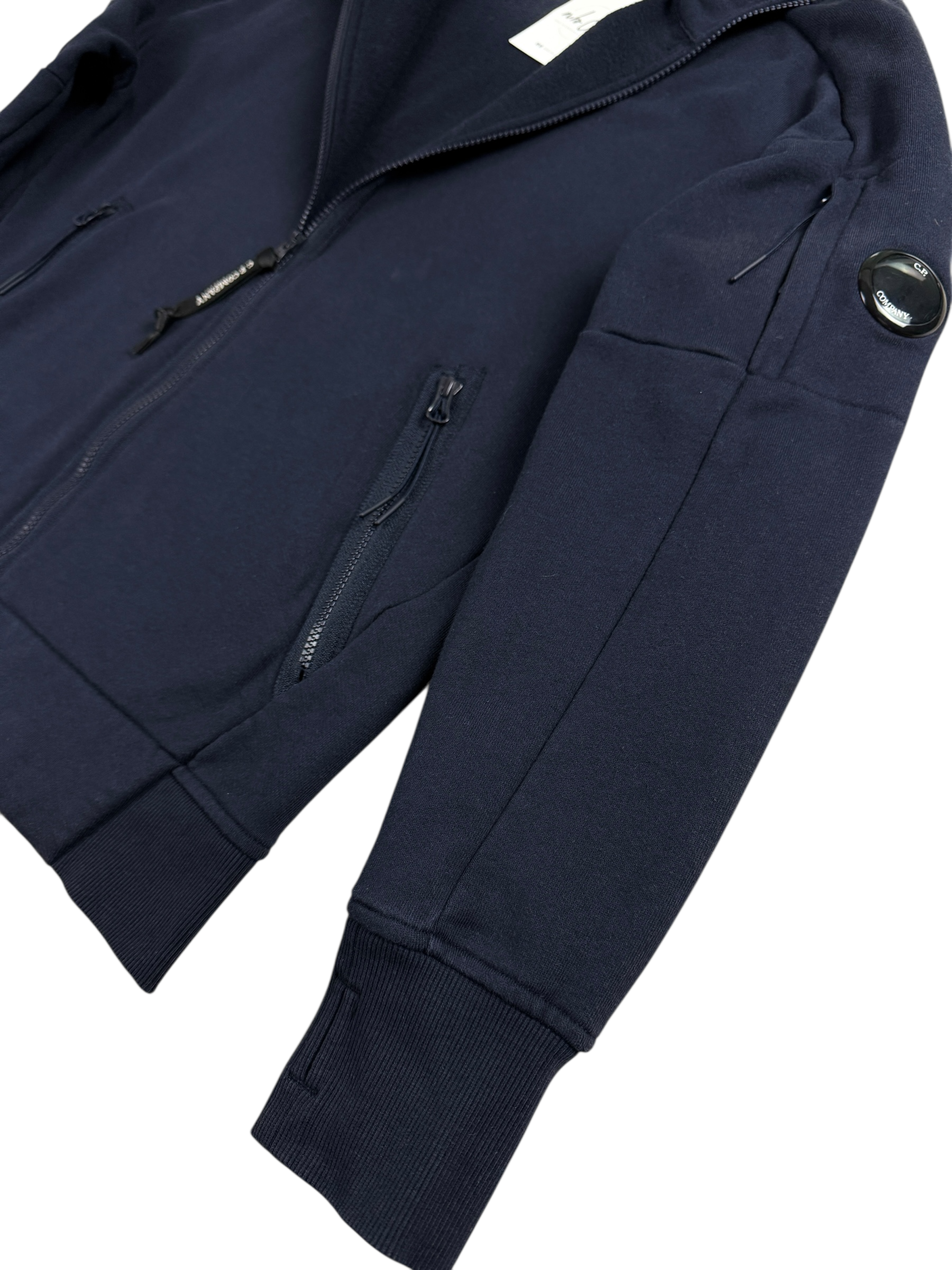 Gilet C.P Company marine taille L - Logo et étiquette
