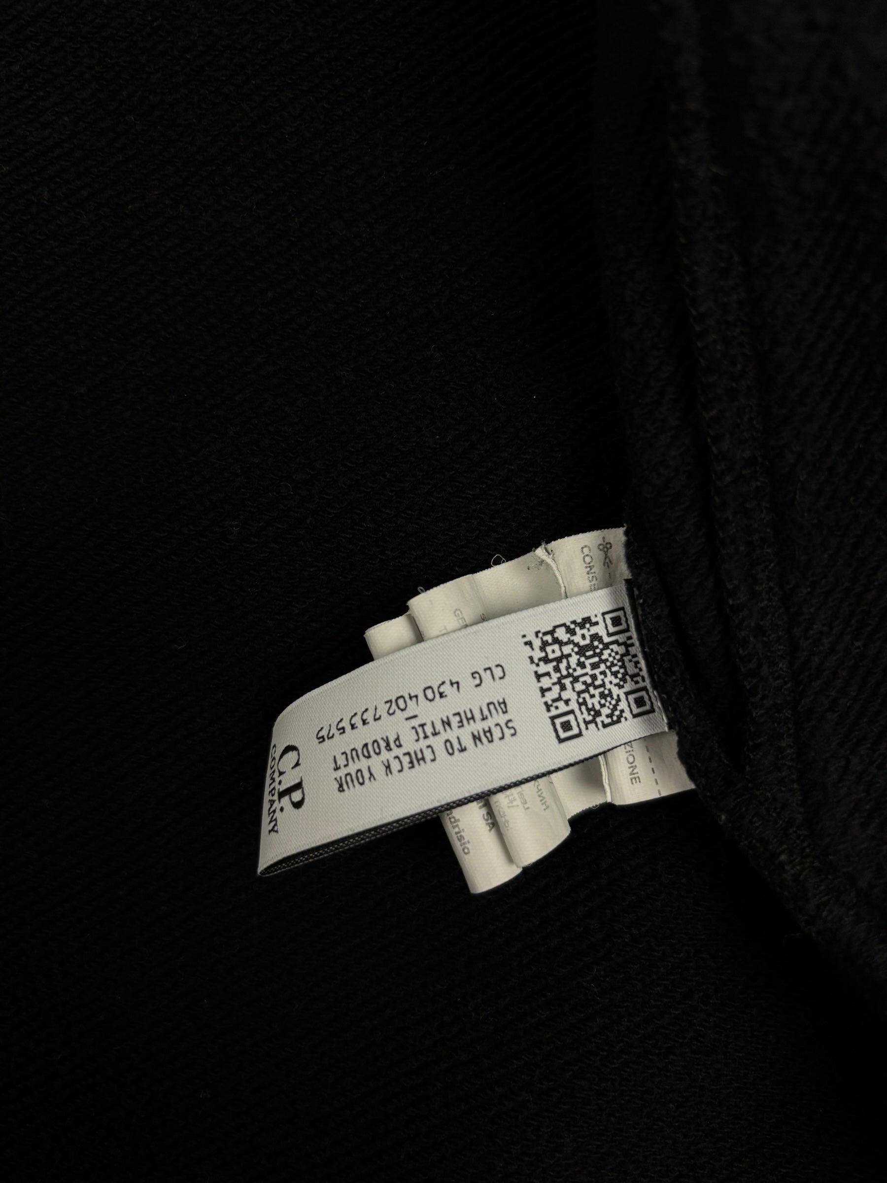 Gilet C.P Company noir taille L - Détail