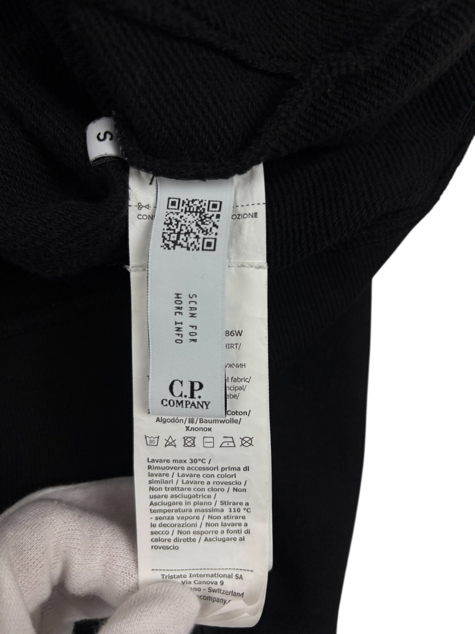 Gilet C.P Company noir taille S - Vue côté