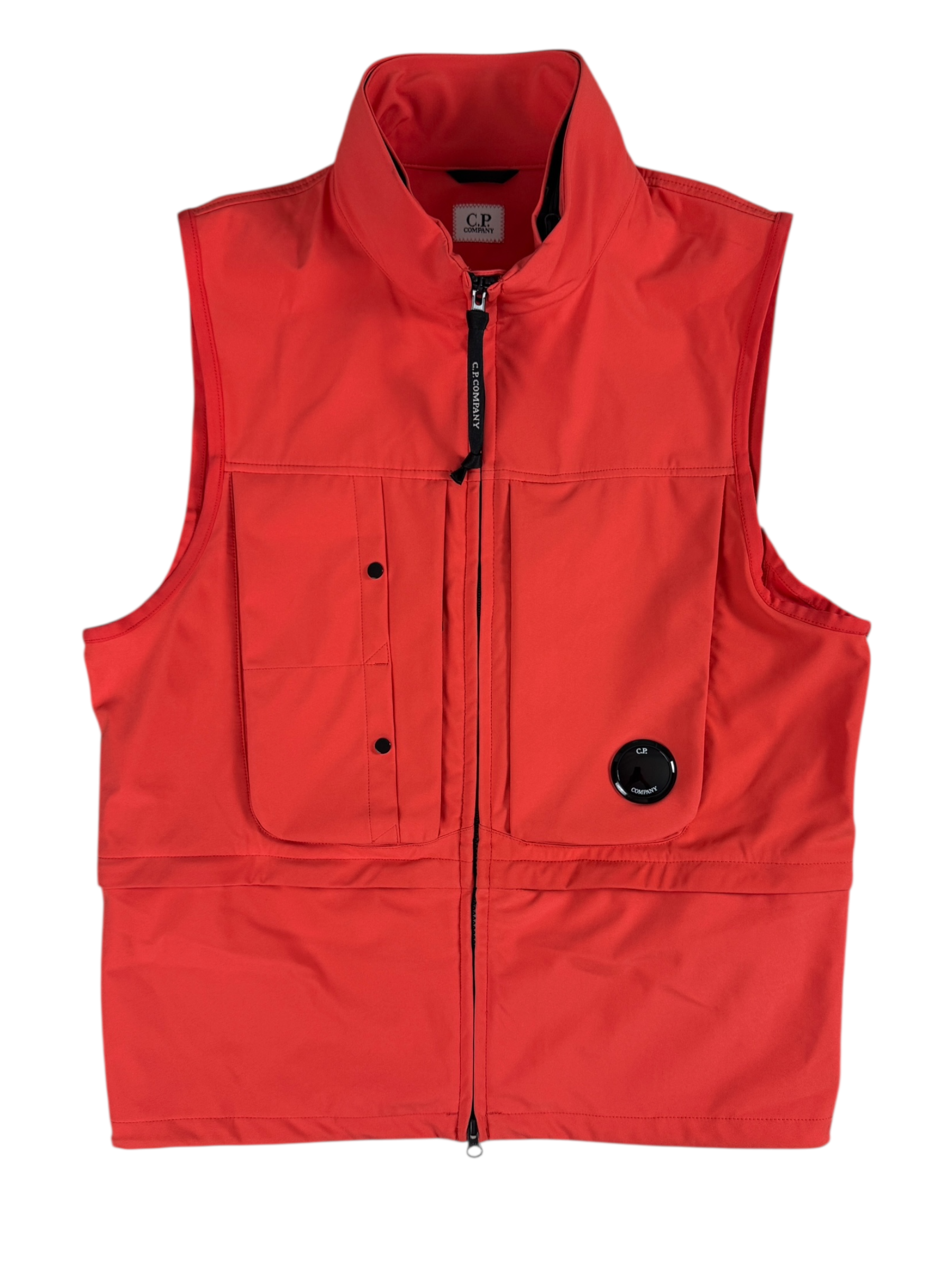 Gilet C.P Company orange taille M - Vue de face