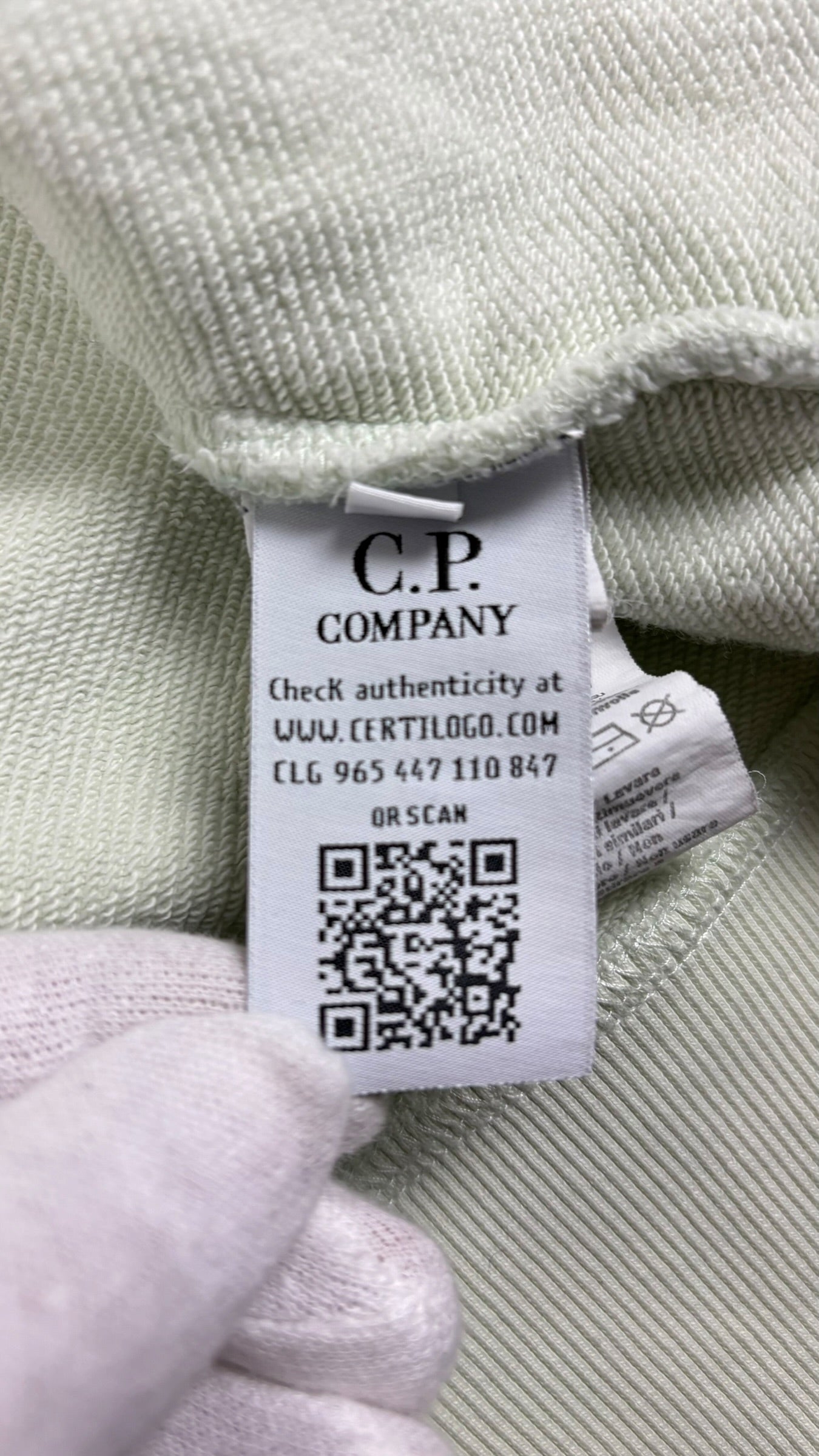 Gilet C.P Company pastel taille S - Détail
