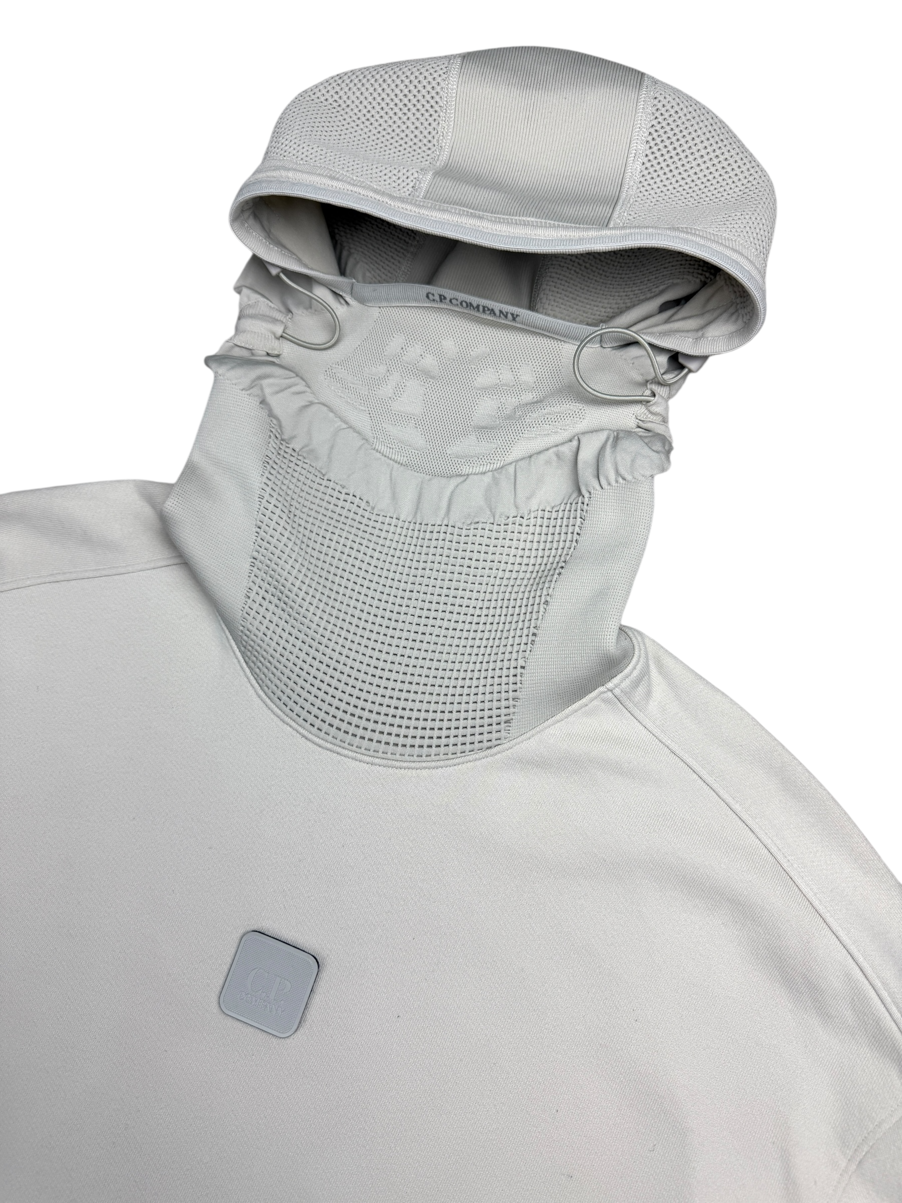 Hoodie C.P Company crème taille L - Vue de dos