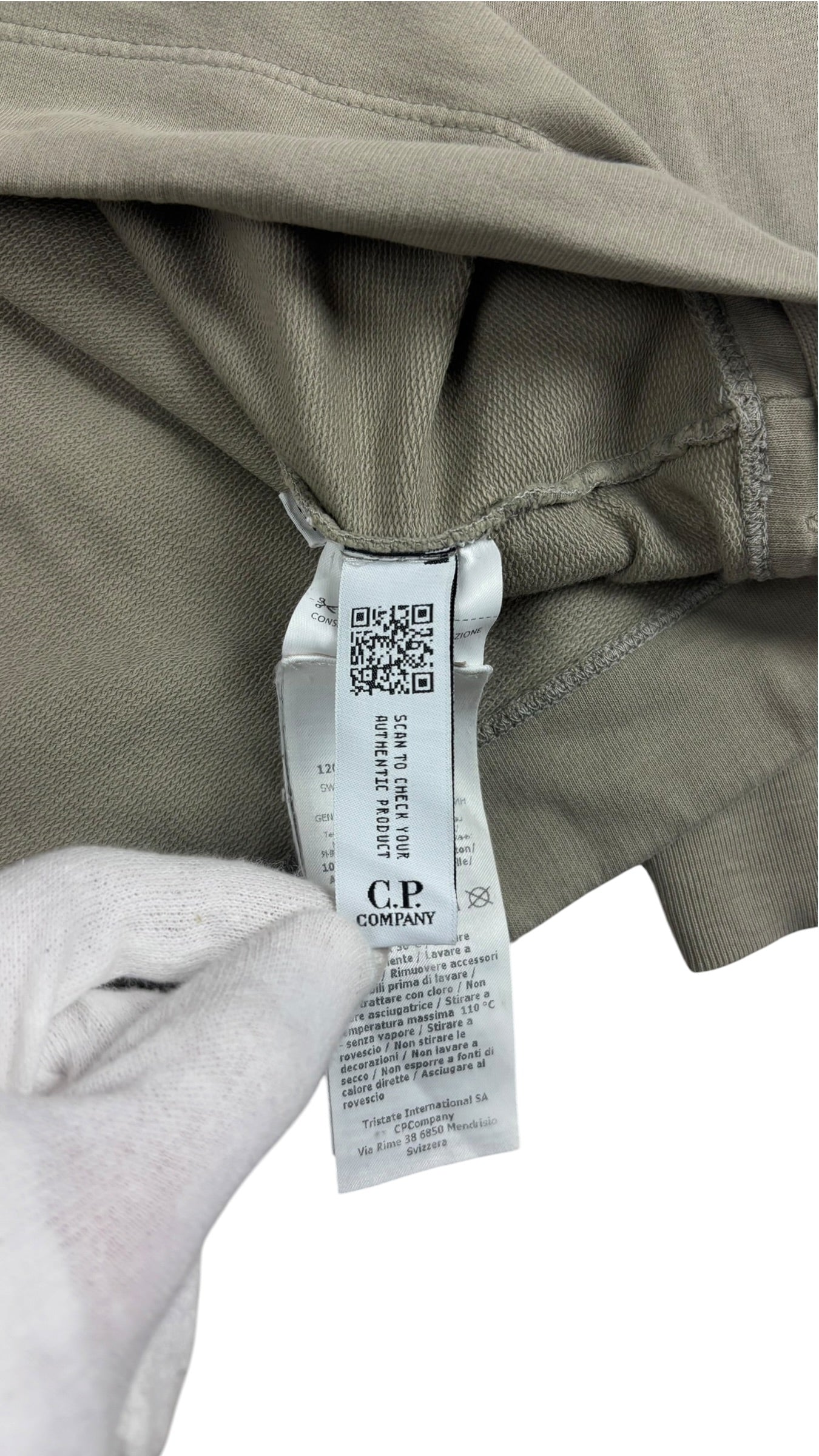 Hoodie C.P Company gris taille M - Vue 6