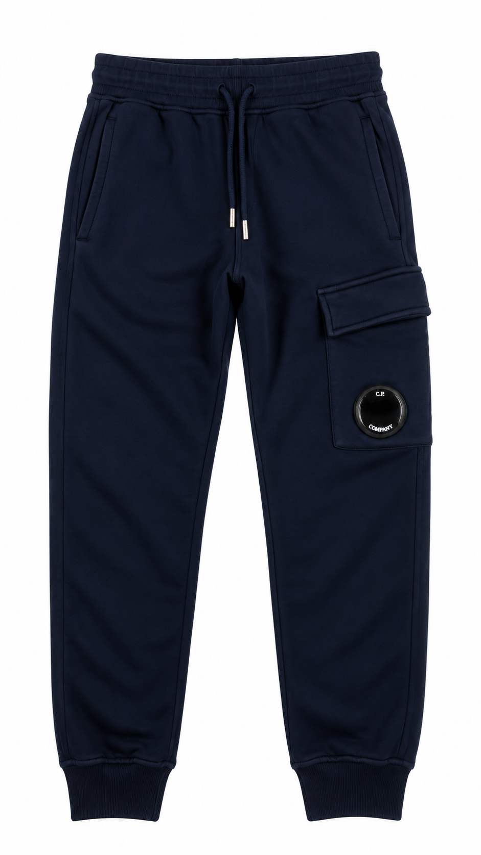 Jogging Cargo C.P Company Cotton Diagonal Fleece Total Eclipse marine taille L, neuf — vue 1