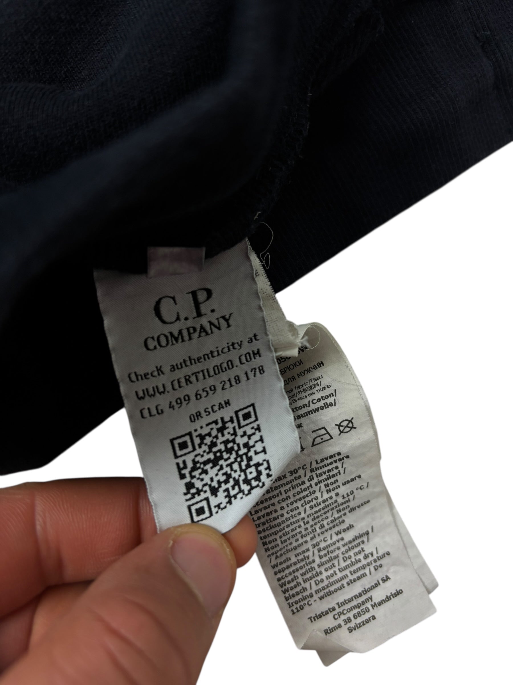 Jogging C.P Company marine taille M - Vue de dos