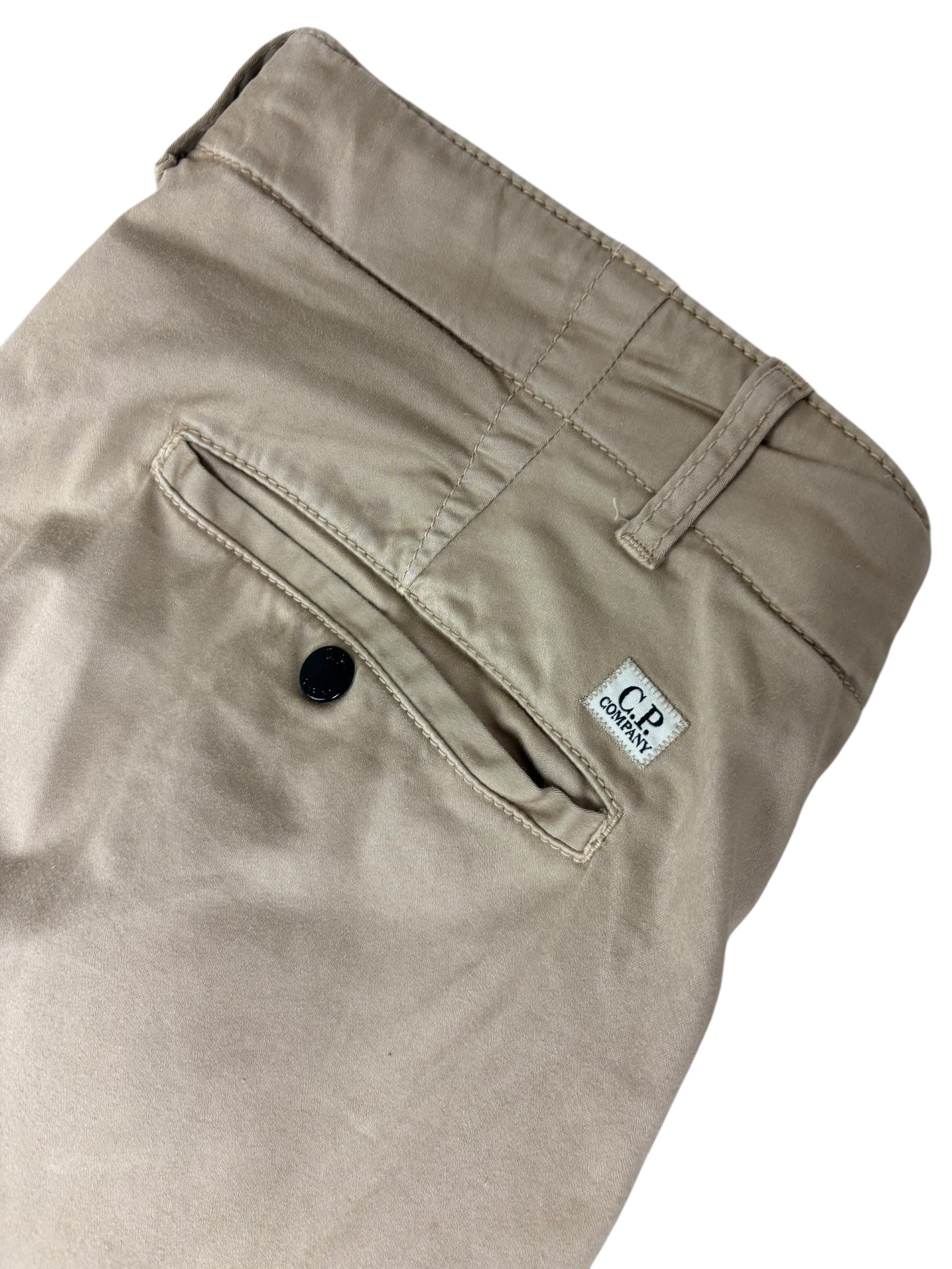 Pantalon C.P Company crème taille PANTALON 50 - Logo et étiquette
