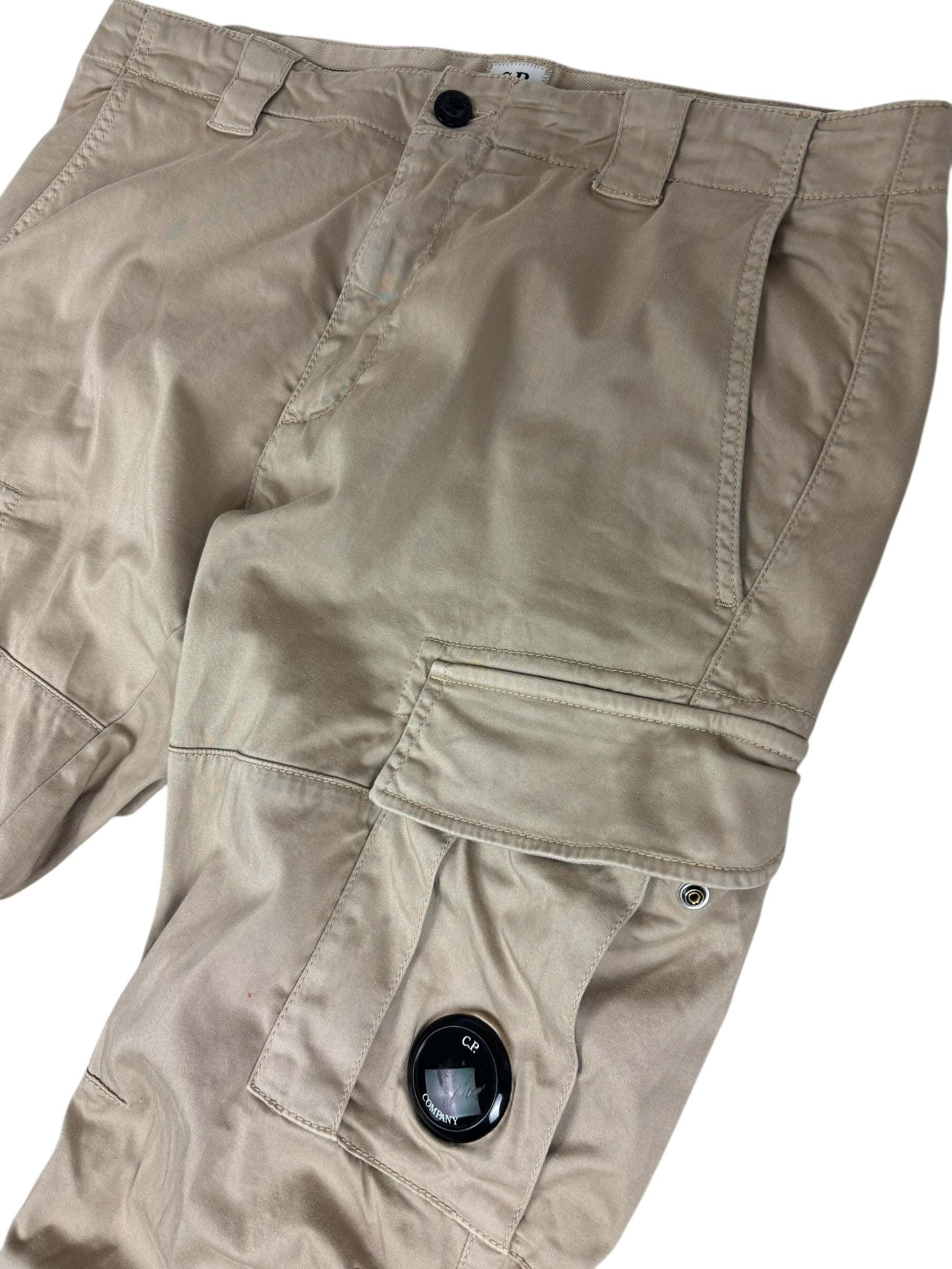 Pantalon C.P Company crème taille PANTALON 50 - Vue de dos