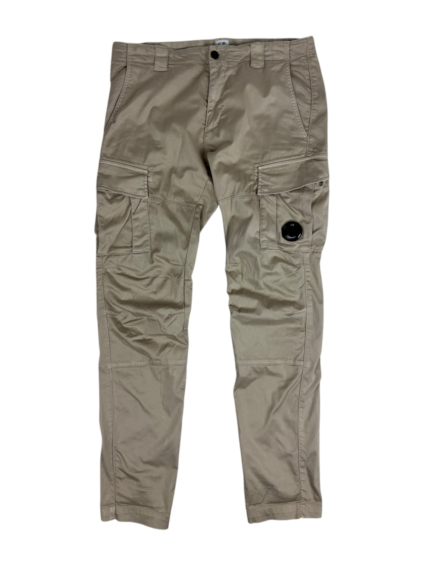 Pantalon C.P Company crème taille PANTALON 50 - Vue de face