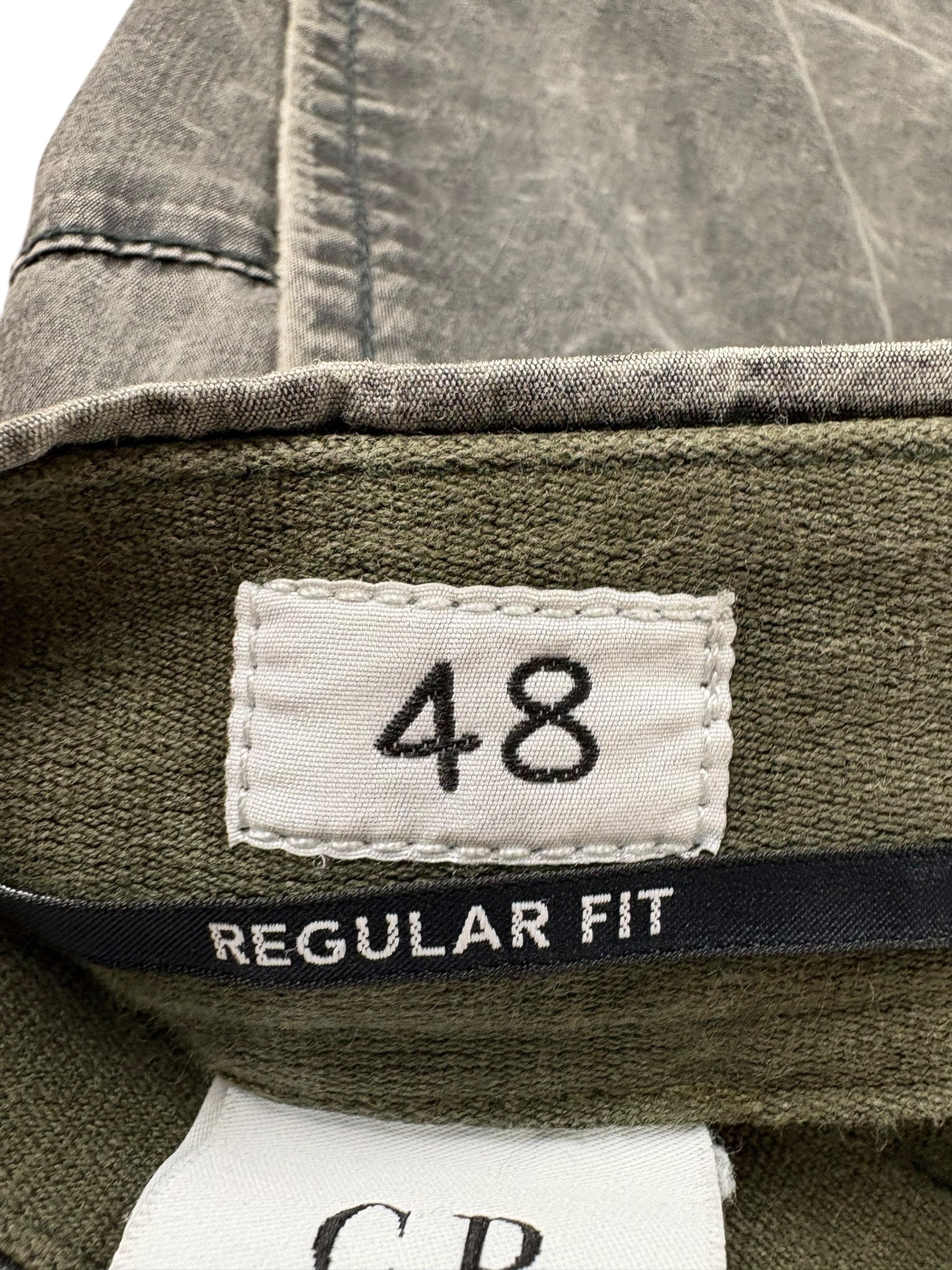 Pantalon C.P Company gris taille PANTALON 48 - Logo et étiquette
