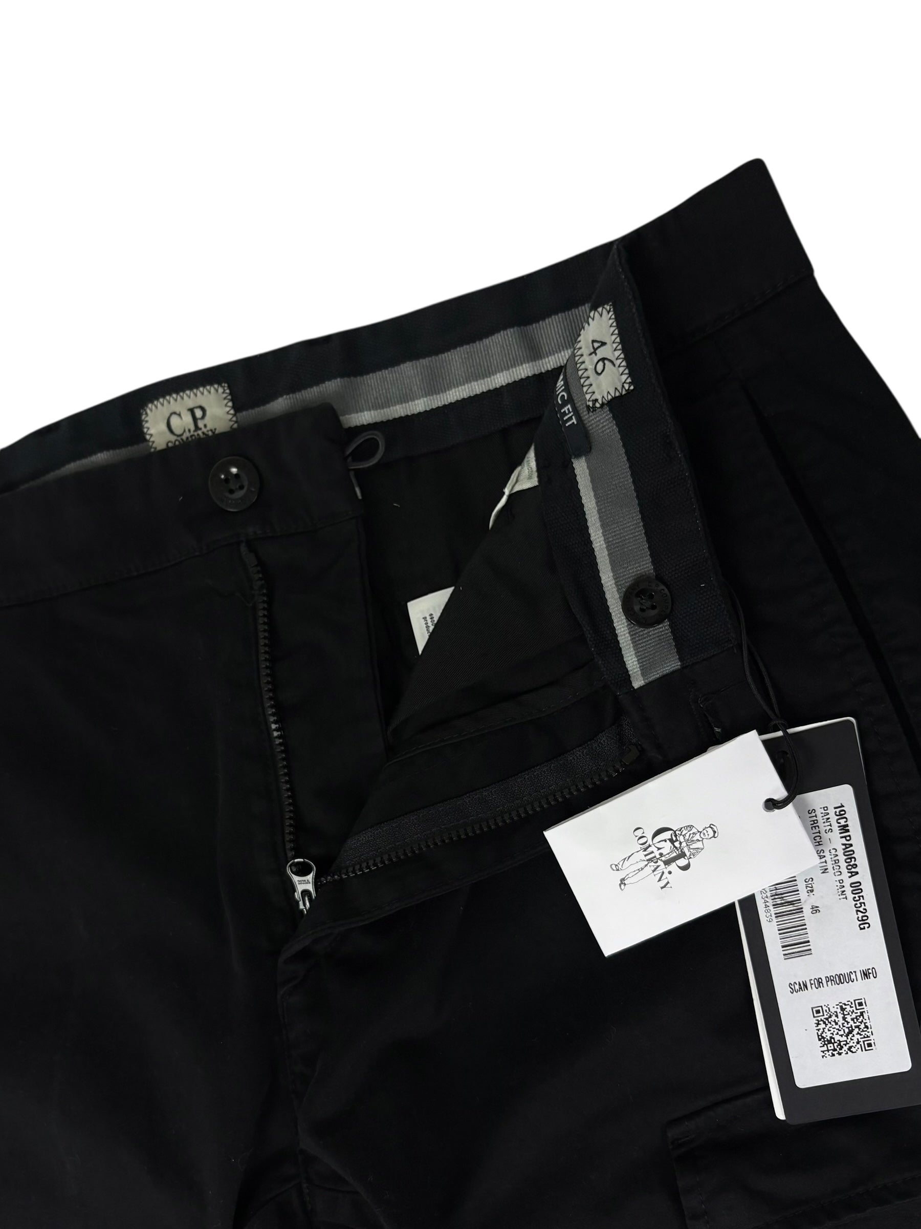 Pantalon C.P Company noir taille PANTALON 46 - Détail