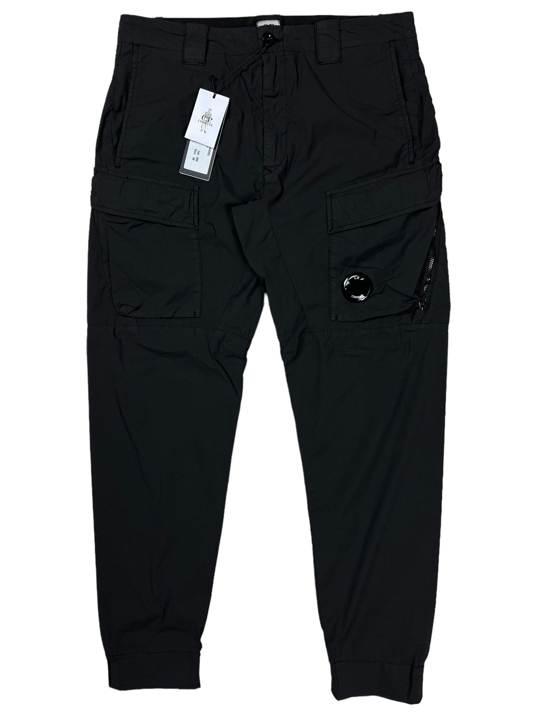 Pantalon C.P Company noir taille PANTALON 48 - Vue de face