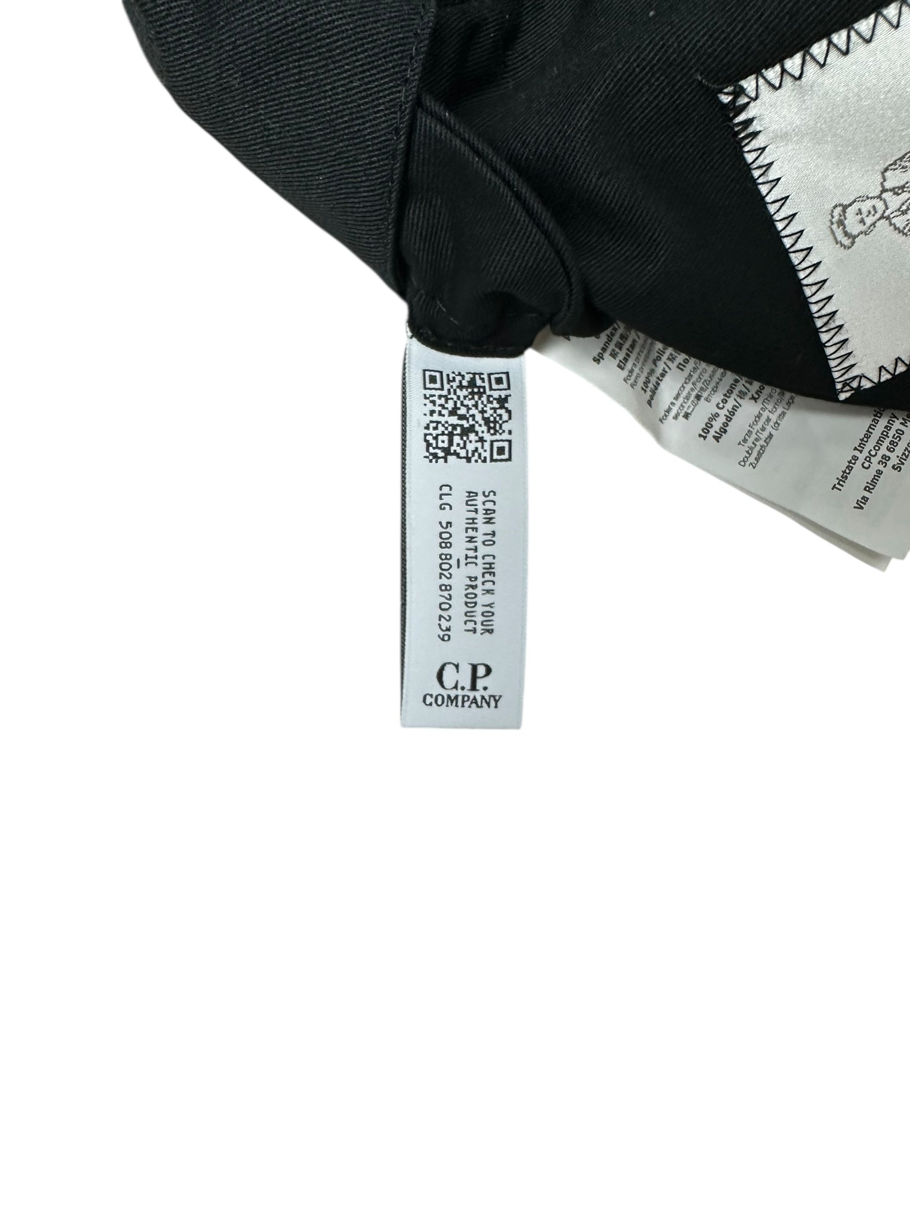 Parka C.P Company noir taille 48 - Détail