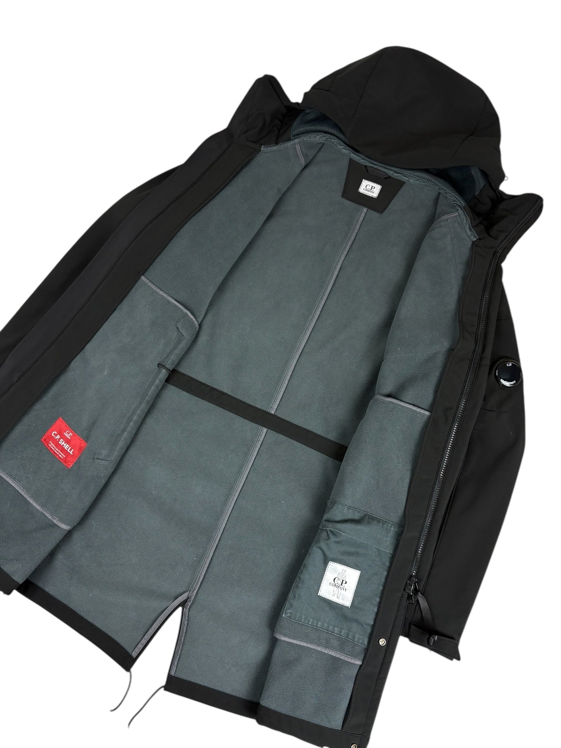 Parka C.P Company noir taille 48 - Détail