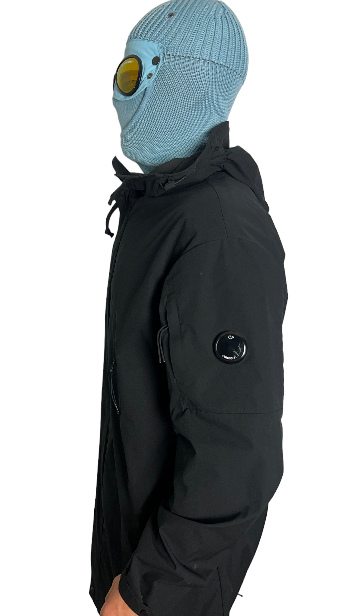 Parka C.P Company noir taille XL - Vue de dos