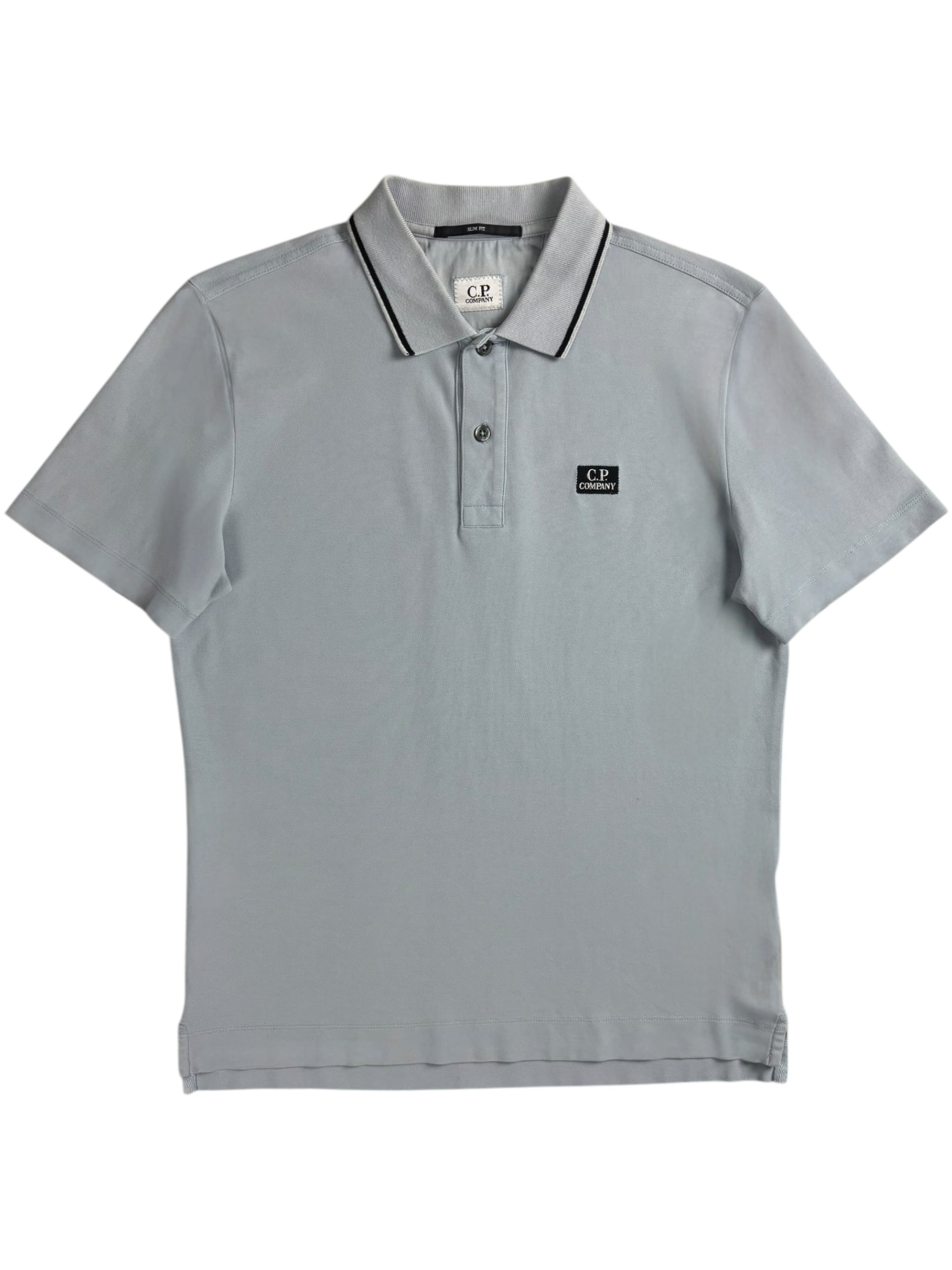Polo C.P Company bleu taille S - Vue de face