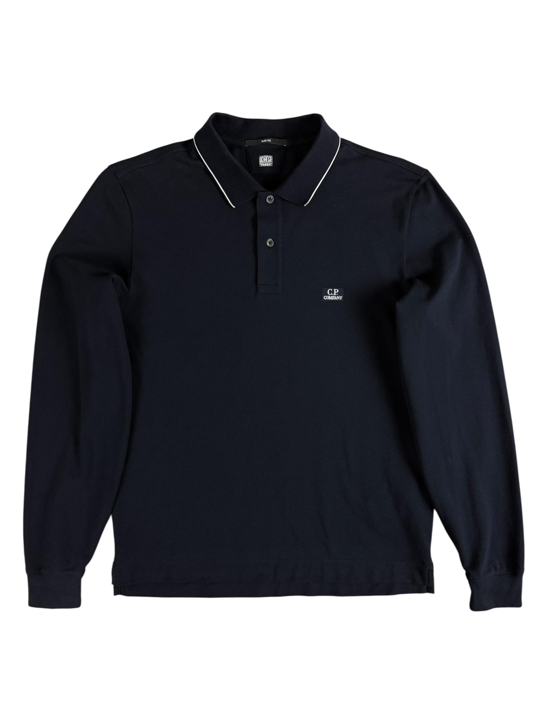 Polo C.P Company marine taille M - Vue de face