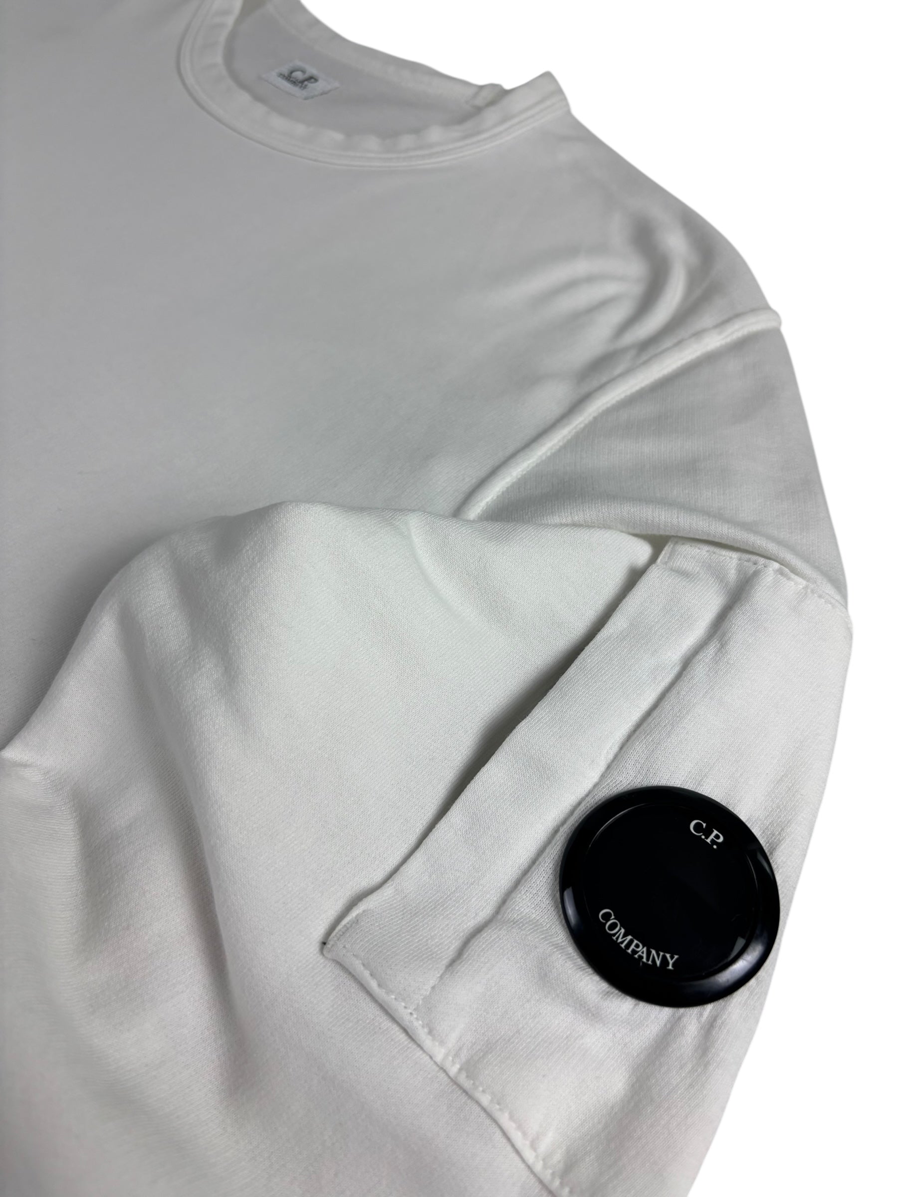 Pull C.P Company blanc taille S - Vue de dos