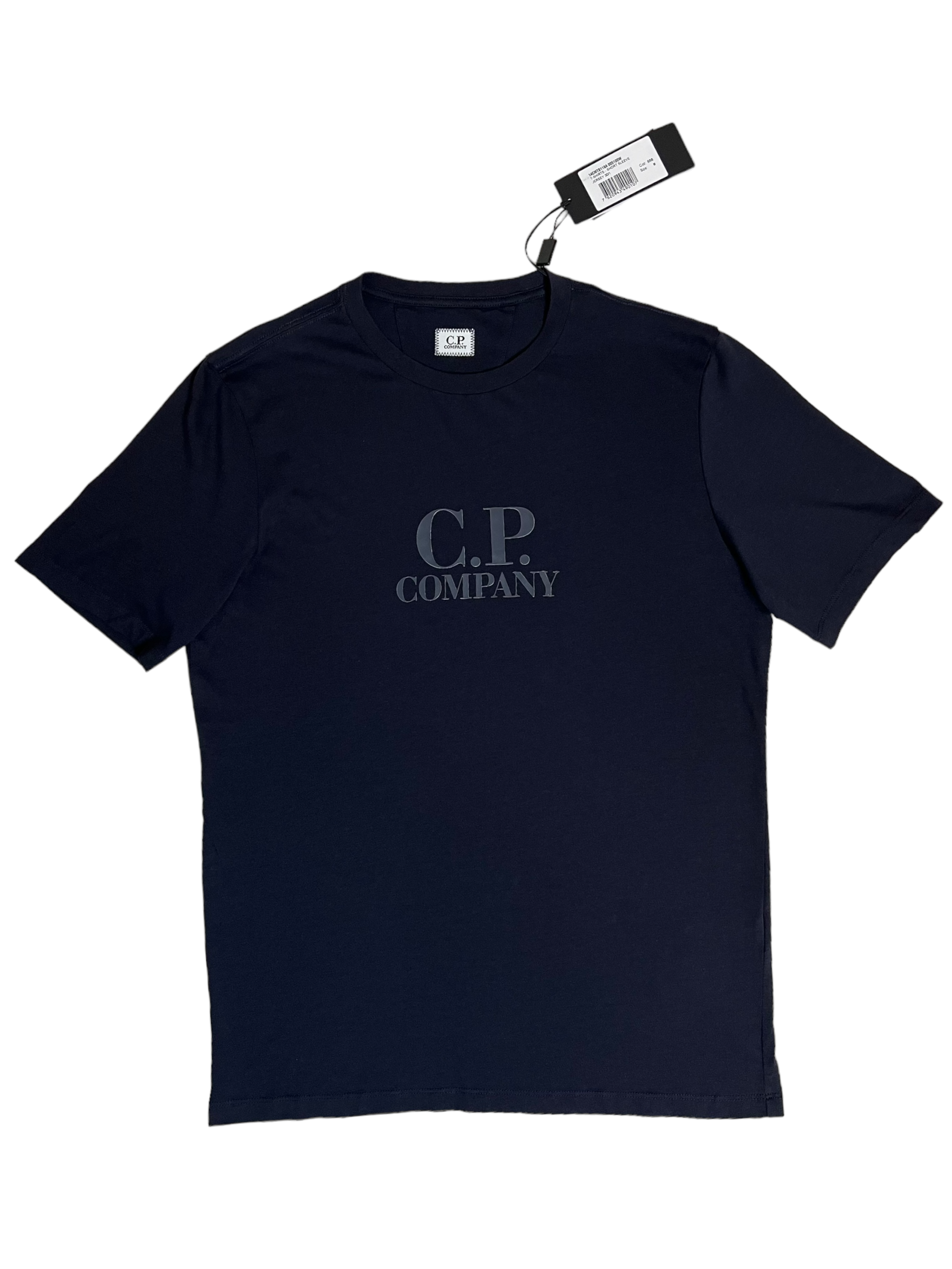 Pull C.P Company bleu marine taille M - Vue de face