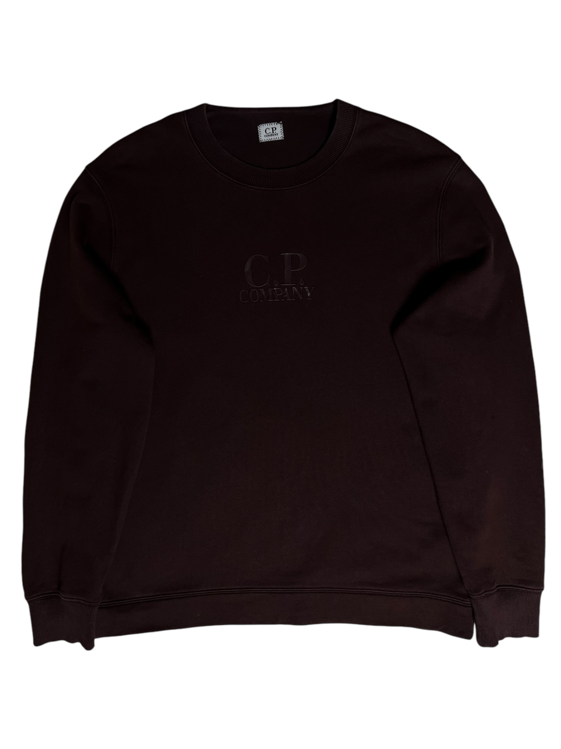 Pull C.P Company bordeau taille XL - Vue de face