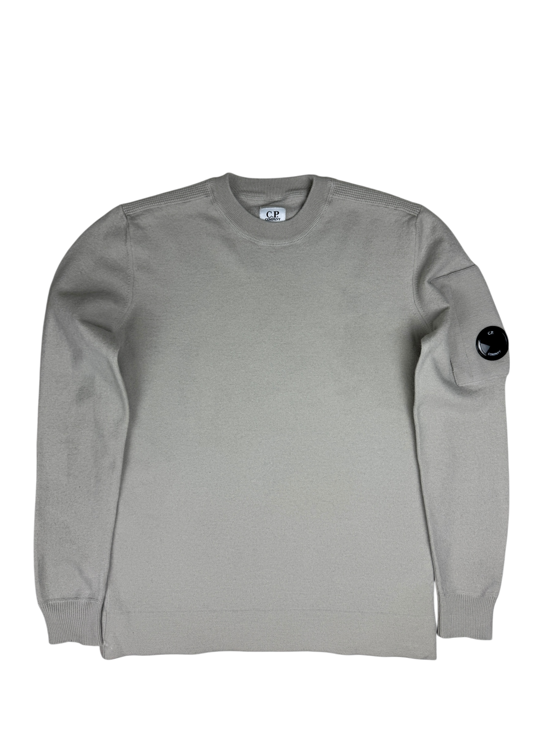 Pull C.P Company gris taille XS - Vue de face