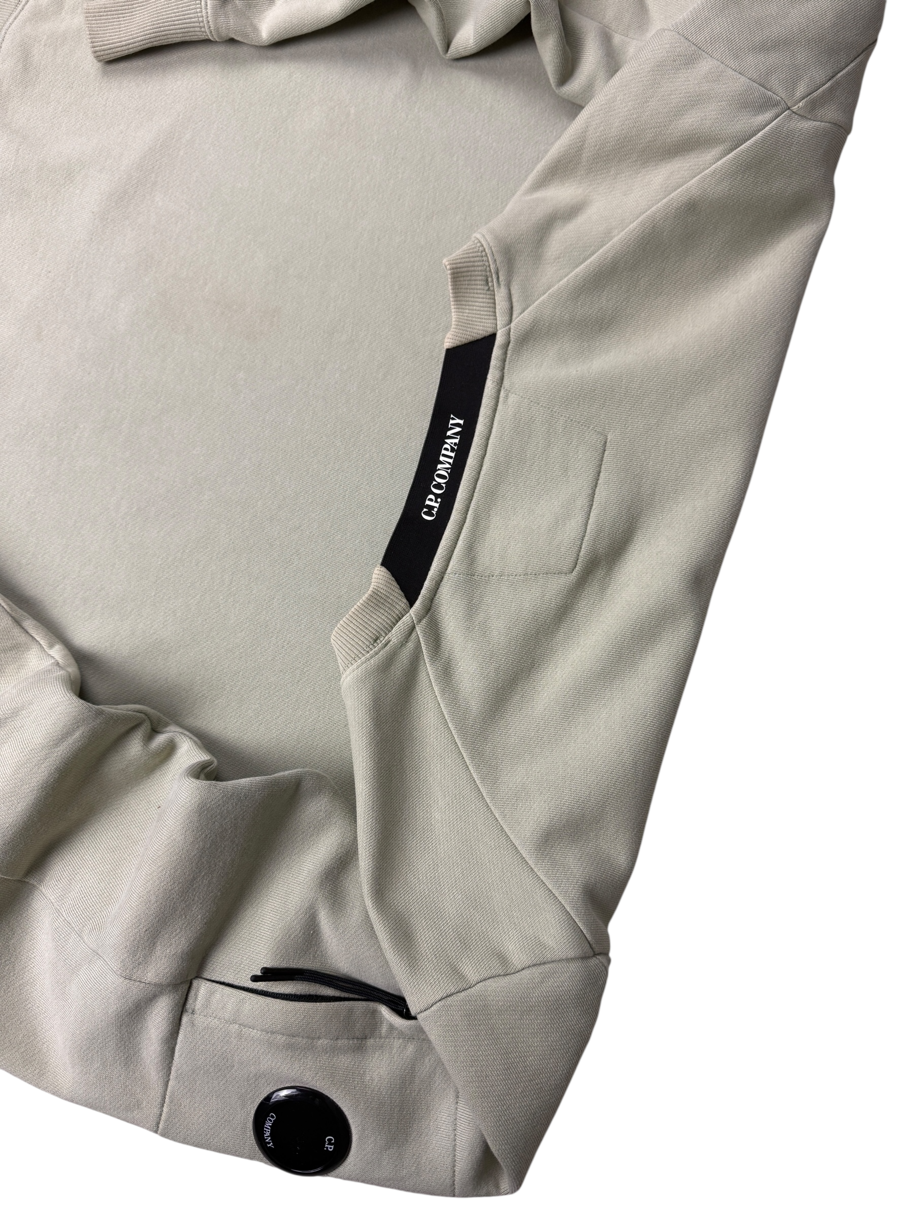 Pull C.P Company kaki / beige taille L - Détail