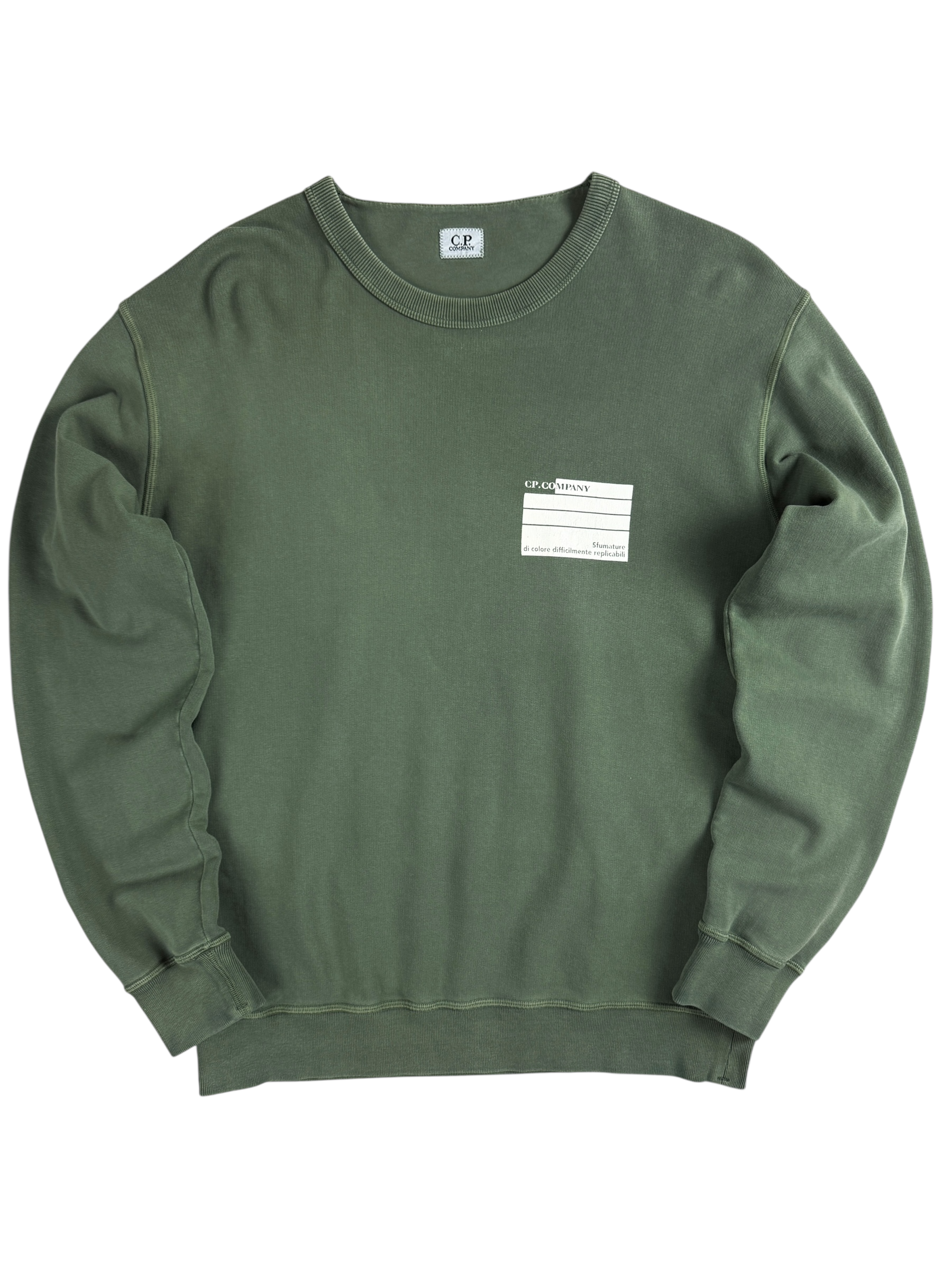 Pull C.P Company kaki taille L - Vue de face