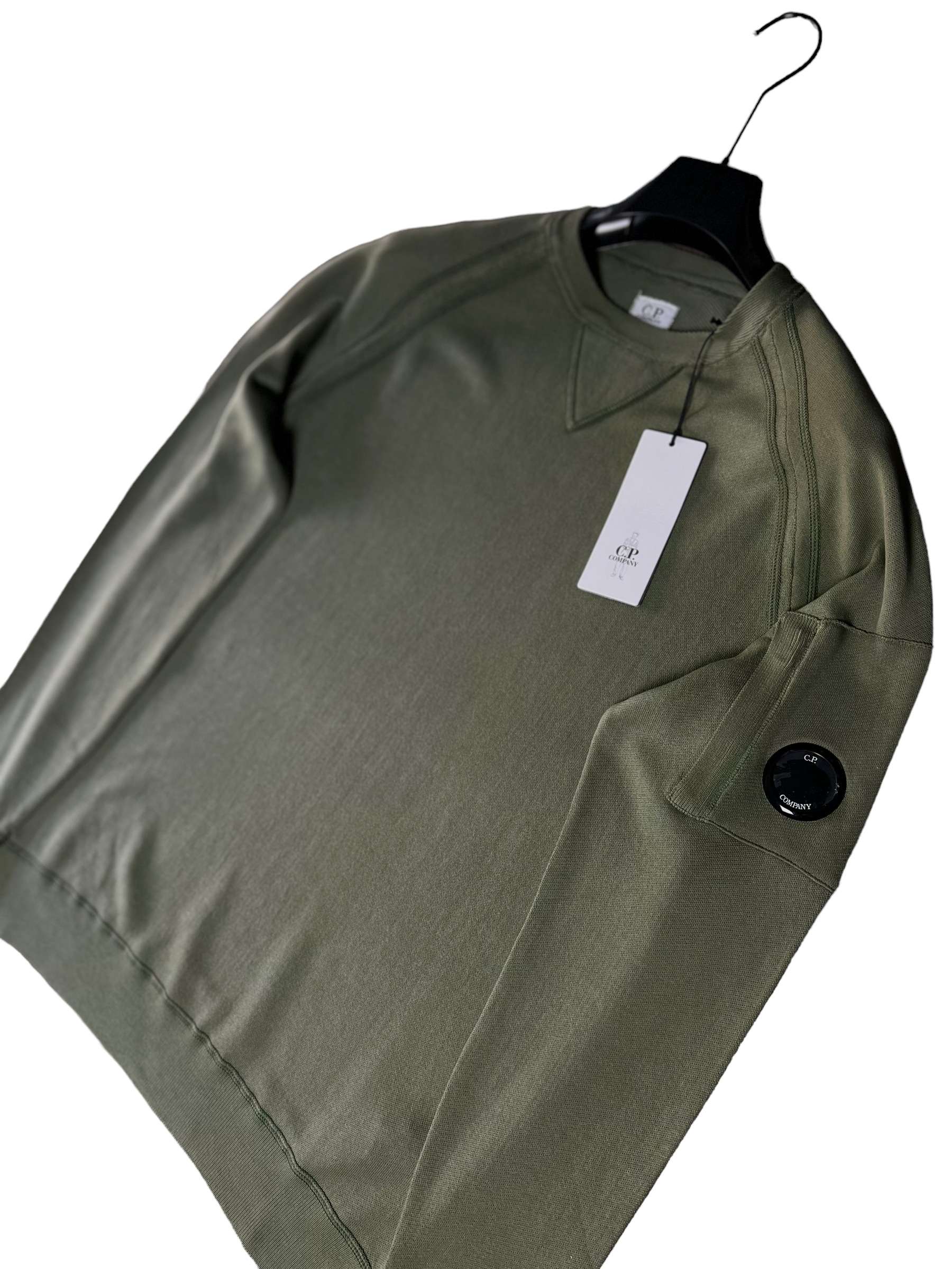 Pull C.P Company kaki taille M - Vue 6