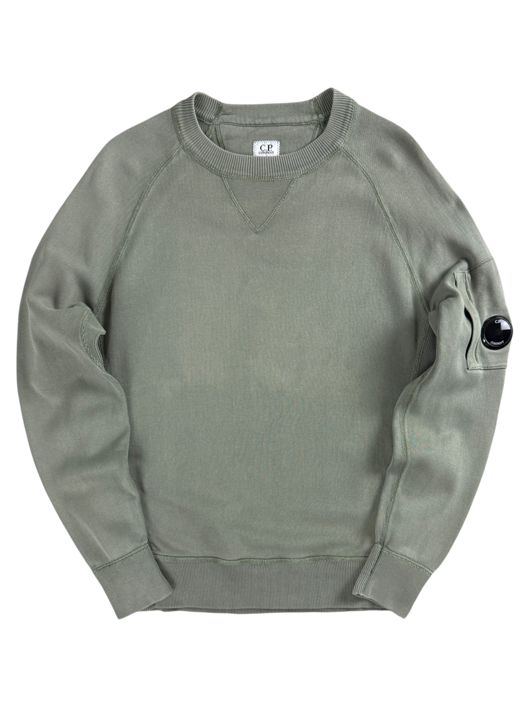 Pull C.P Company kaki taille M - Vue de face