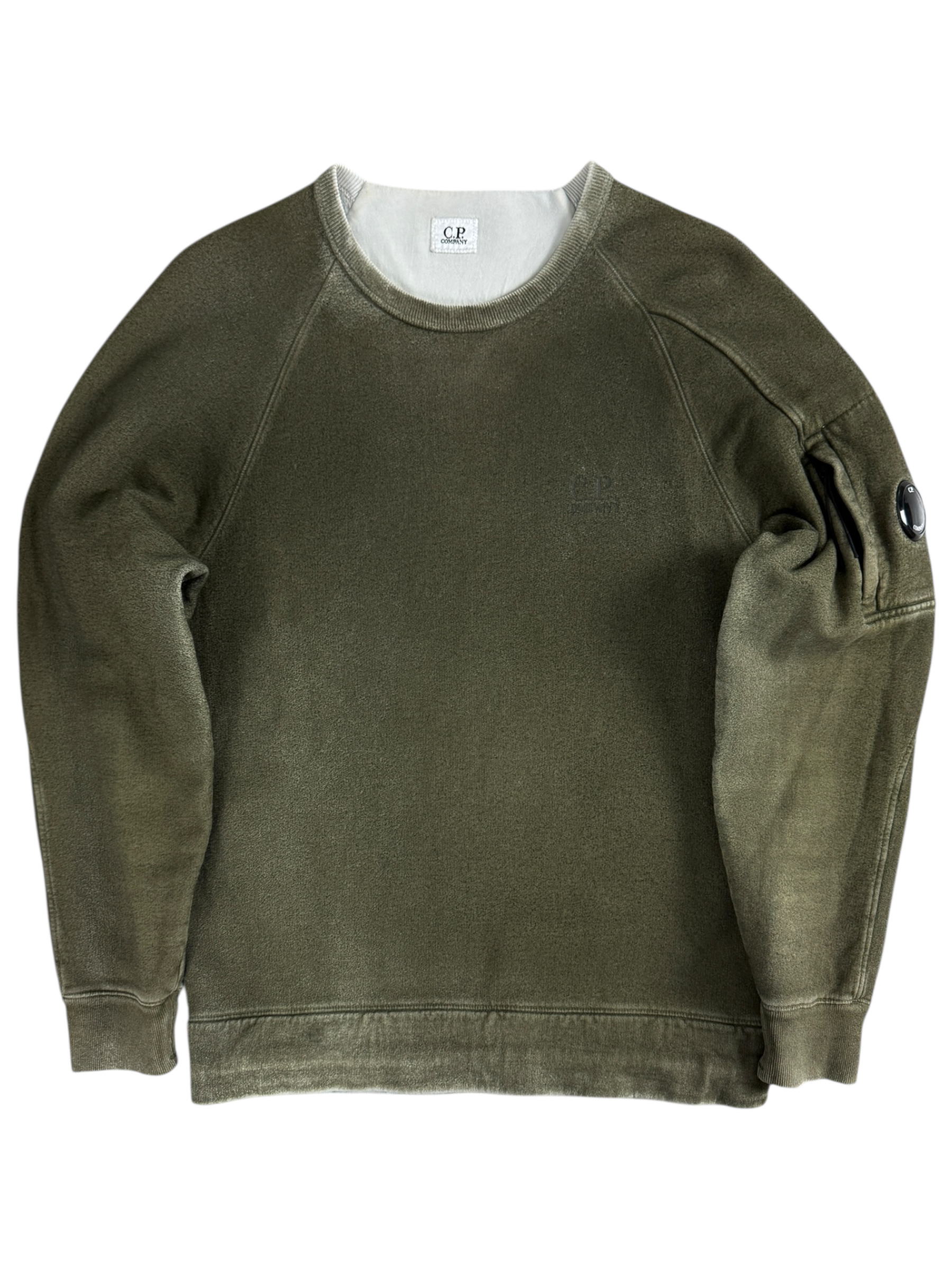 Pull C.P Company kaki taille S - Vue de face