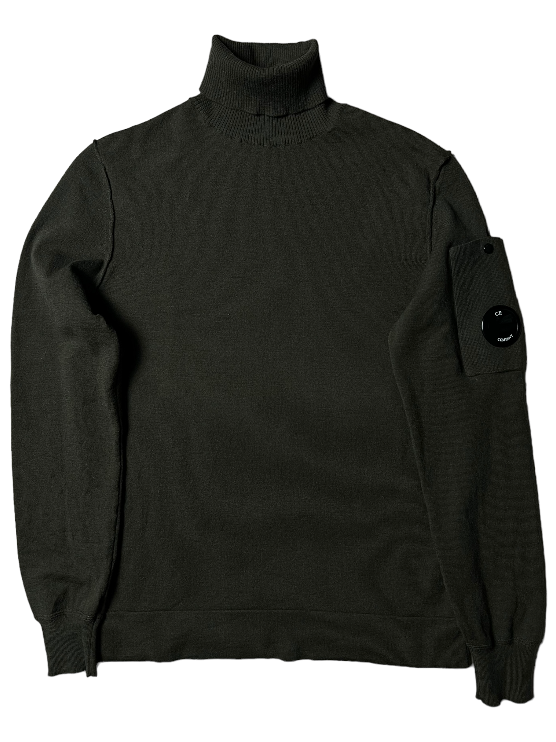 Pull C.P Company kaki taille S - Vue de face
