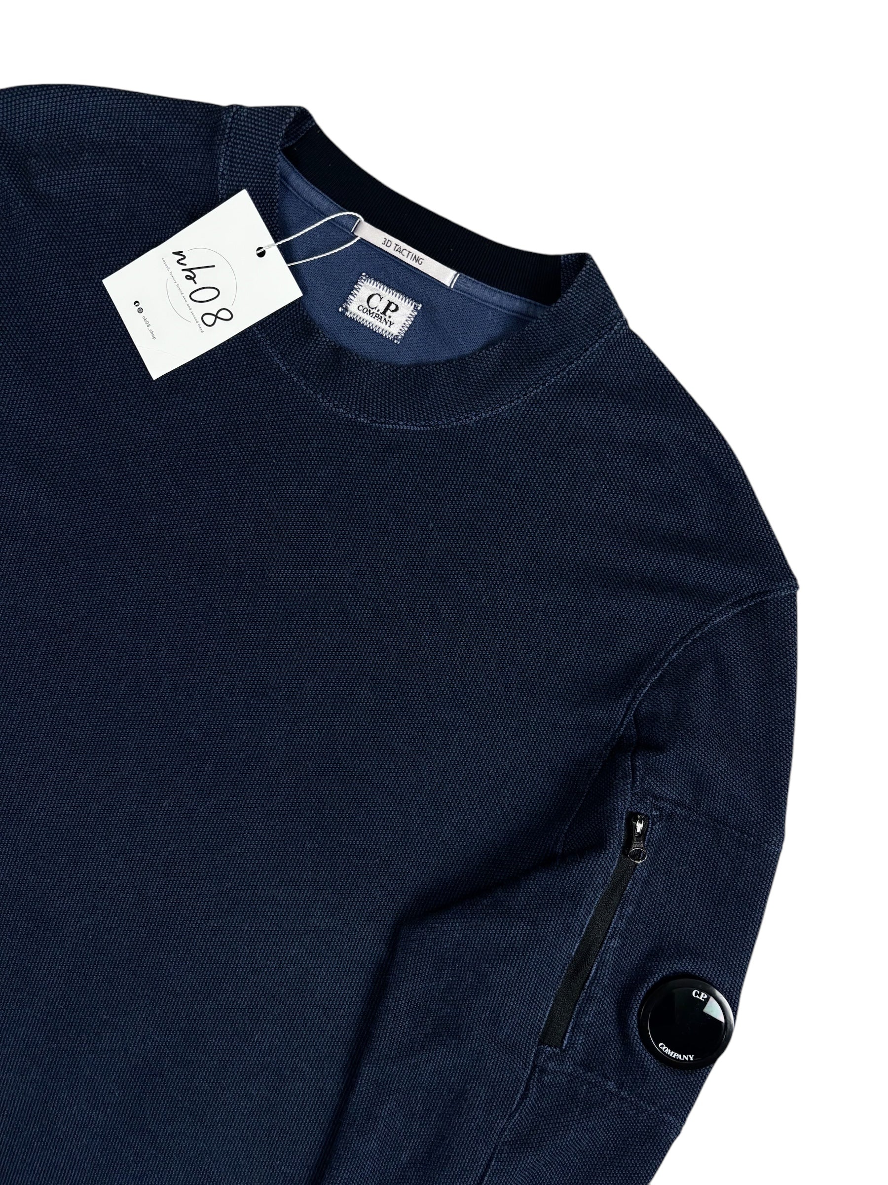 Pull C.P Company marine taille L - Vue de dos
