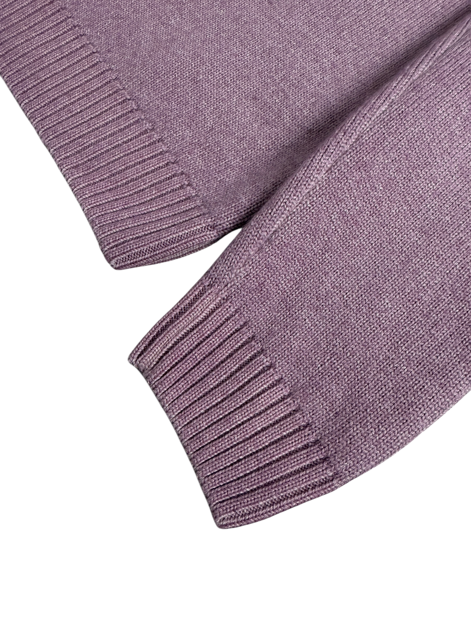 Pull C.P Company mauve taille XS - Logo et étiquette