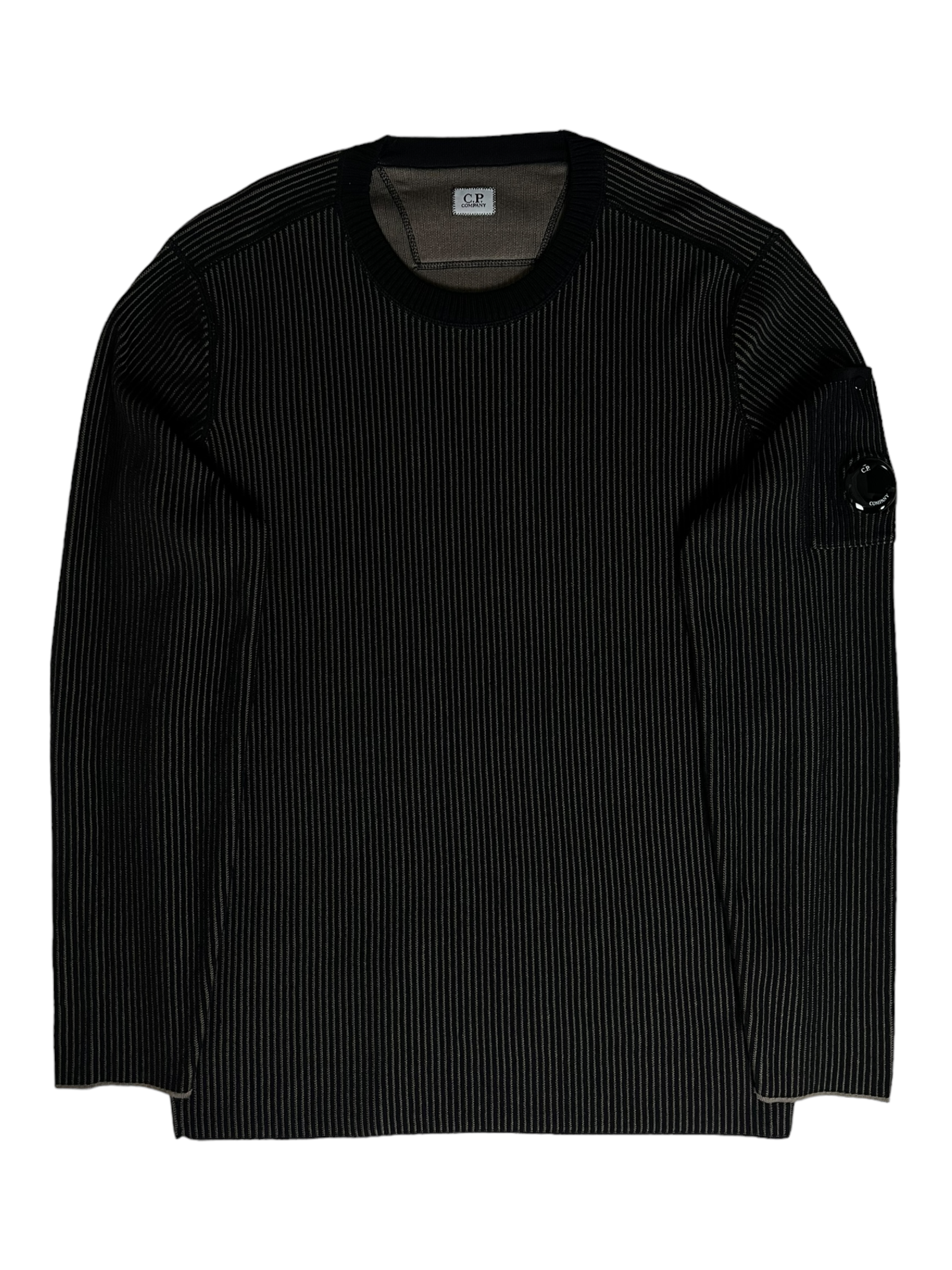 Pull C.P Company noir / marron taille XXL - Vue de face
