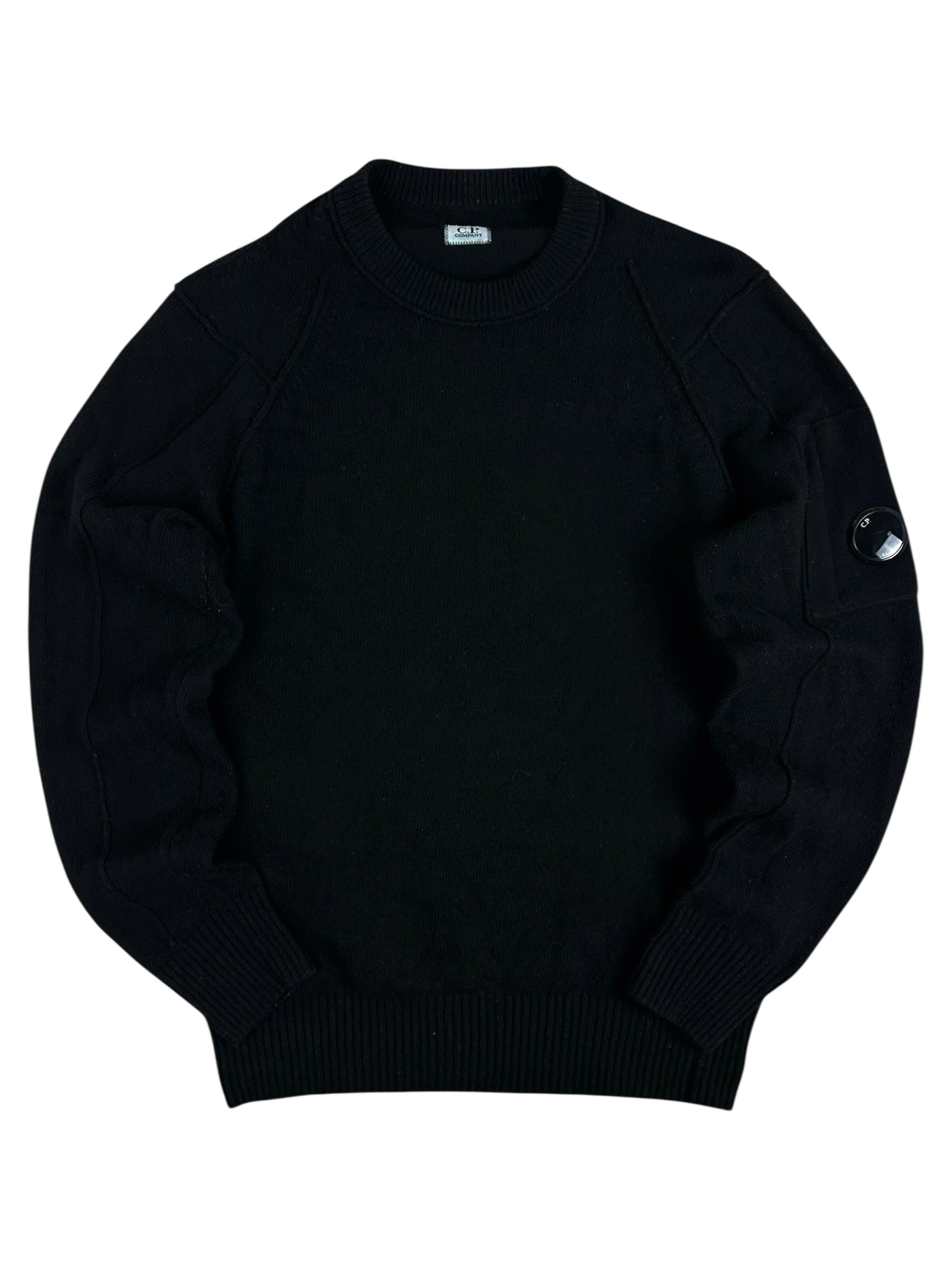 Pull C.P Company noir taille 50 - Vue de face