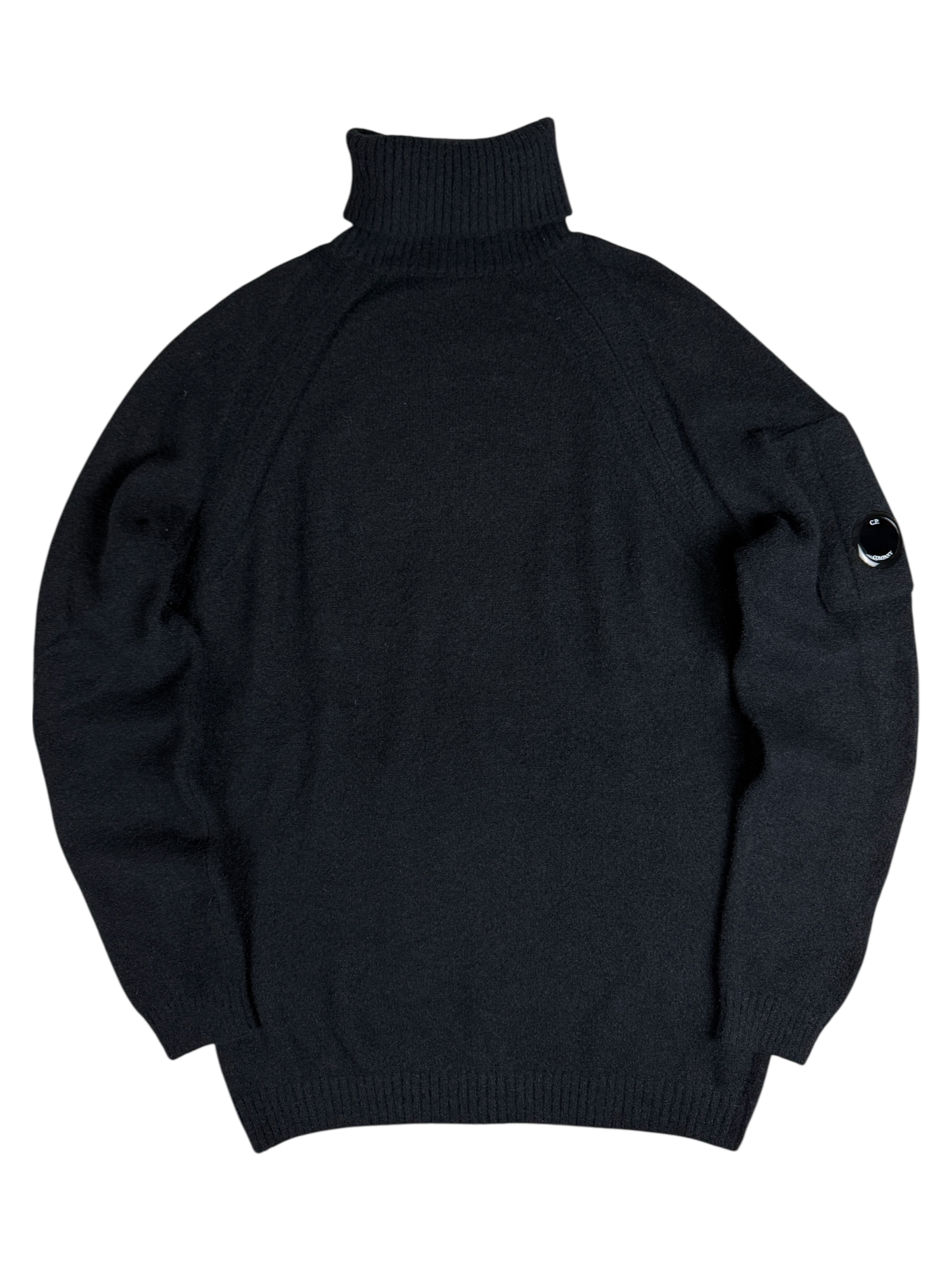 Pull C.P Company noir taille M - Vue de face