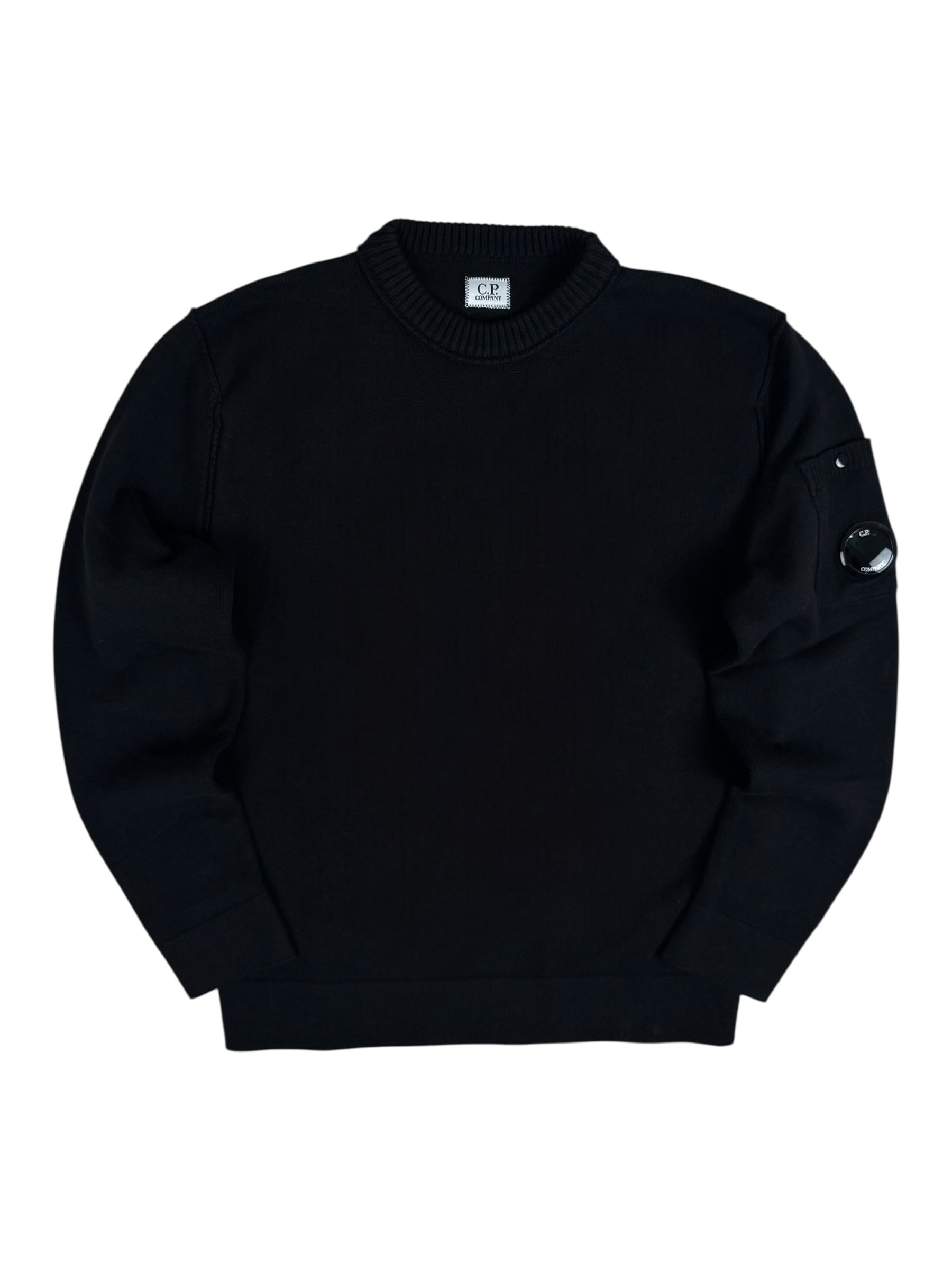Pull C.P Company noir taille S - Vue de face