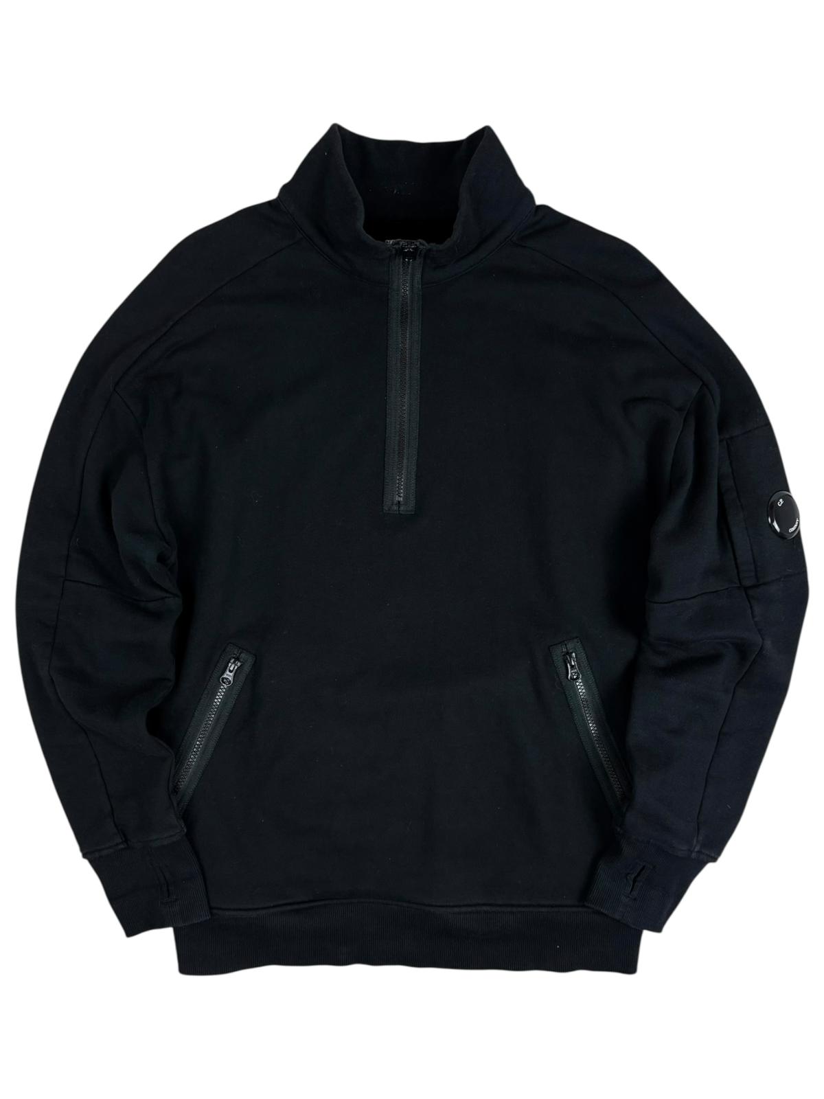 Pull C.P Company noir taille XL - Vue de face