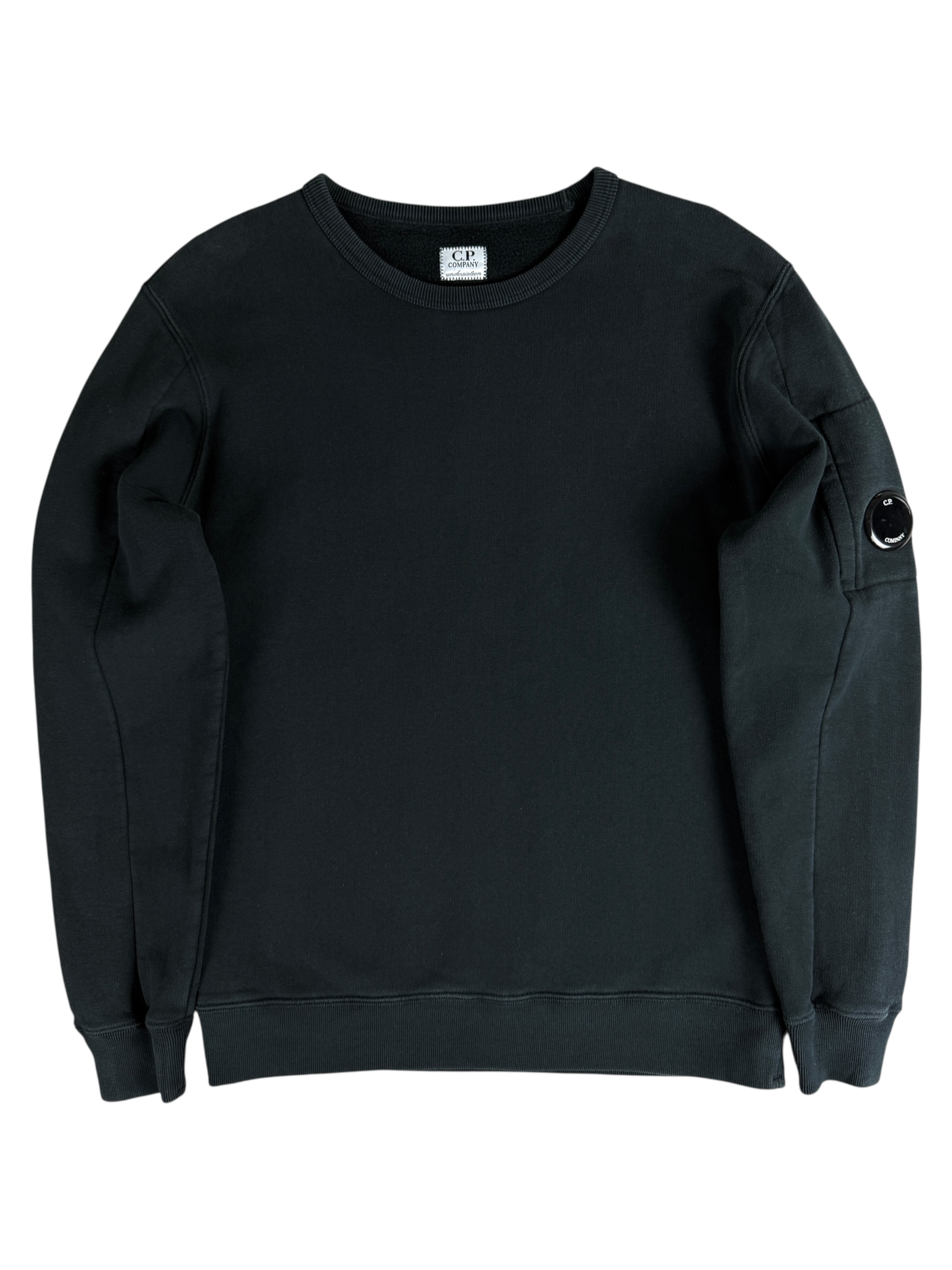 Pull C.P Company noir taille XS - Vue de face