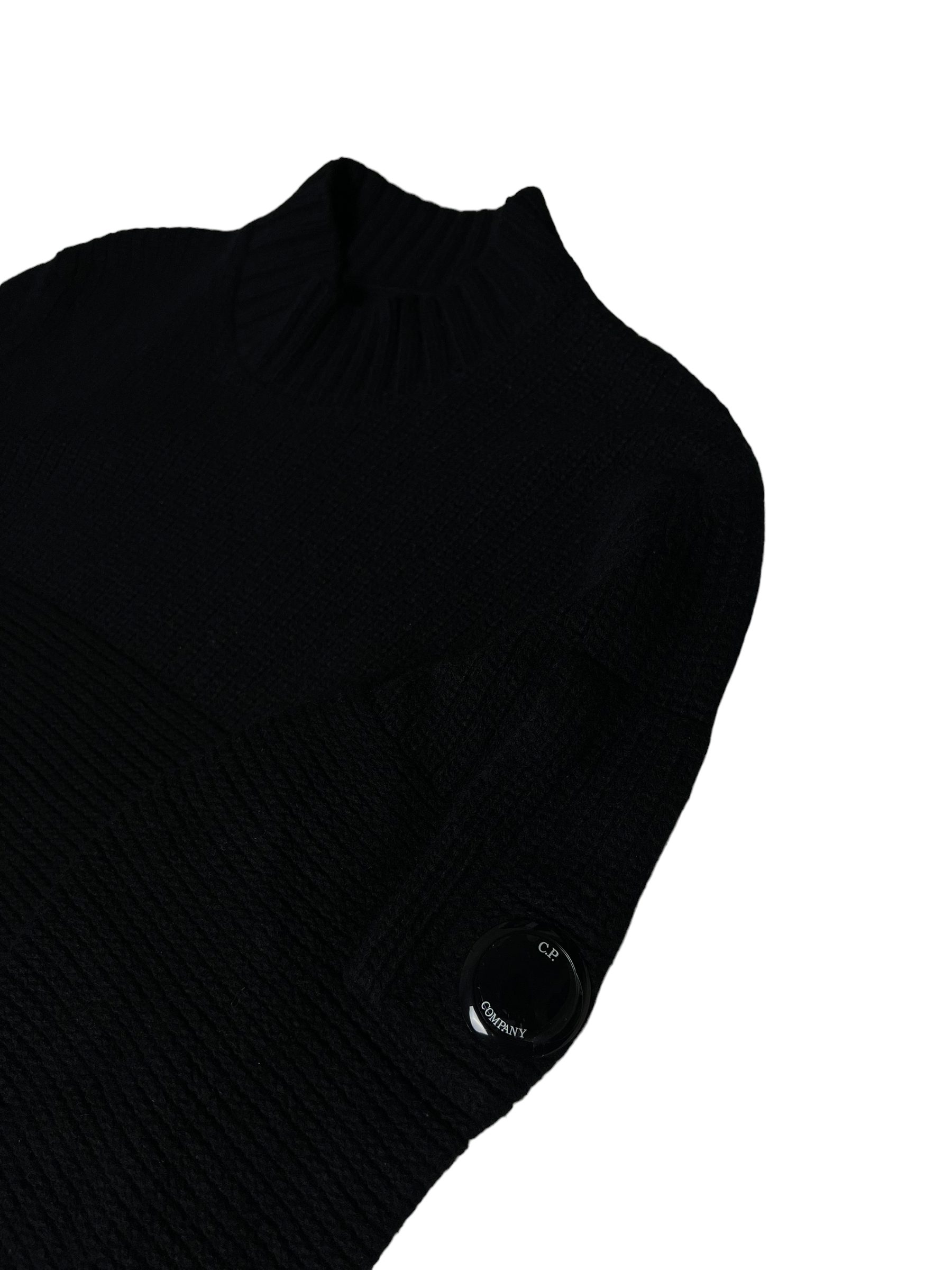 Pull C.P Company noir taille XXL - Vue de dos