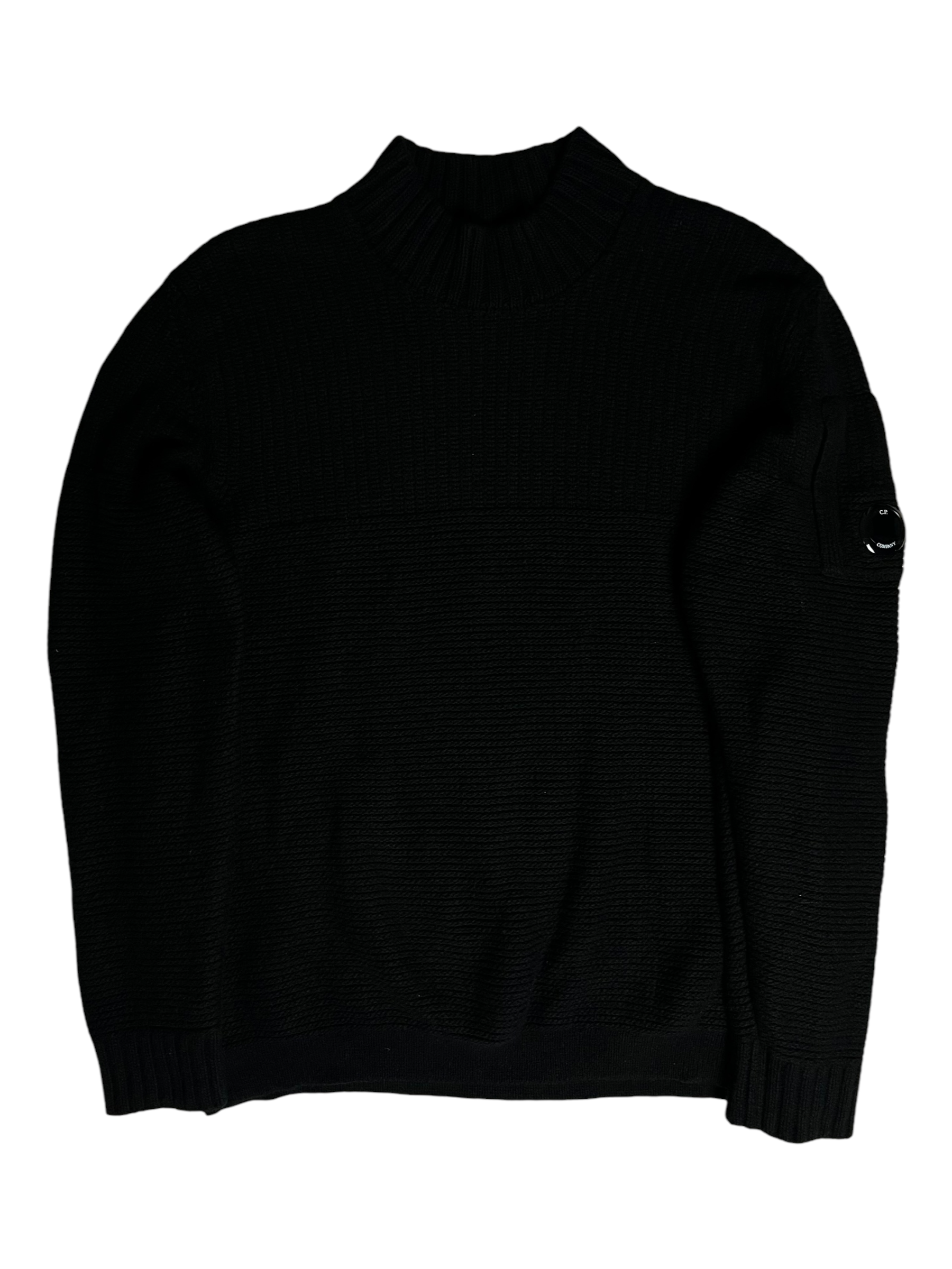 Pull C.P Company noir taille XXL - Vue de face