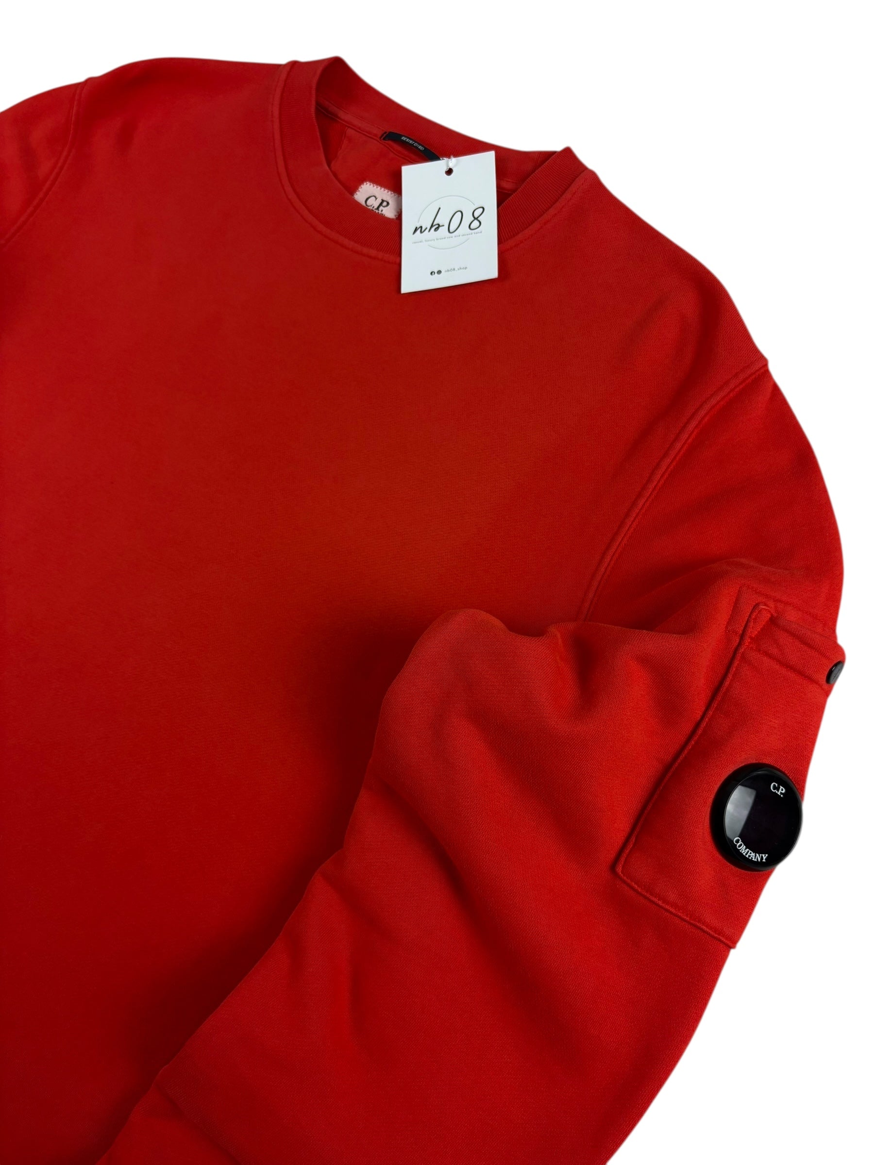 Pull C.P Company orange taille M - Vue de dos