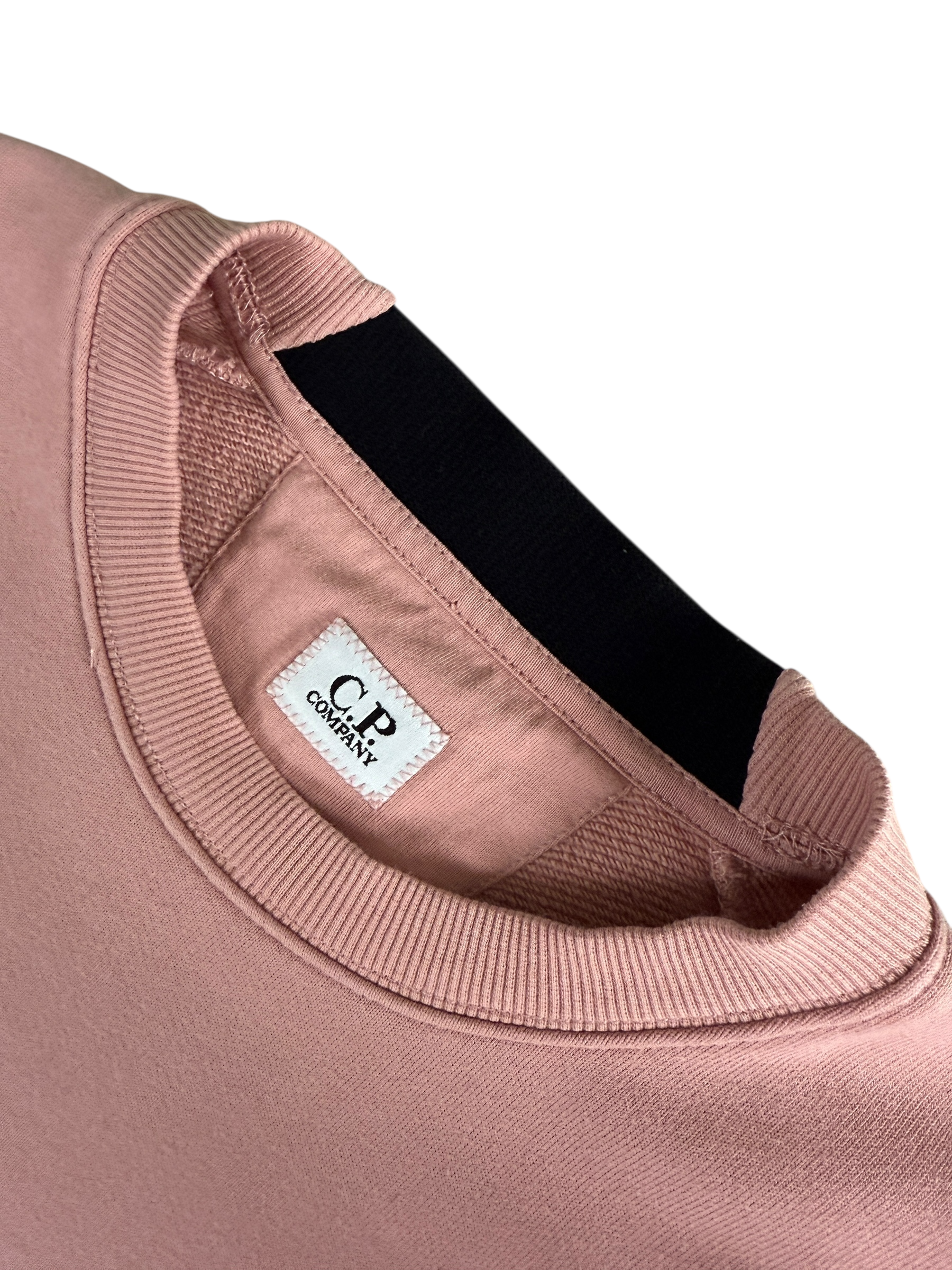Pull C.P Company rose taille M - Logo et étiquette