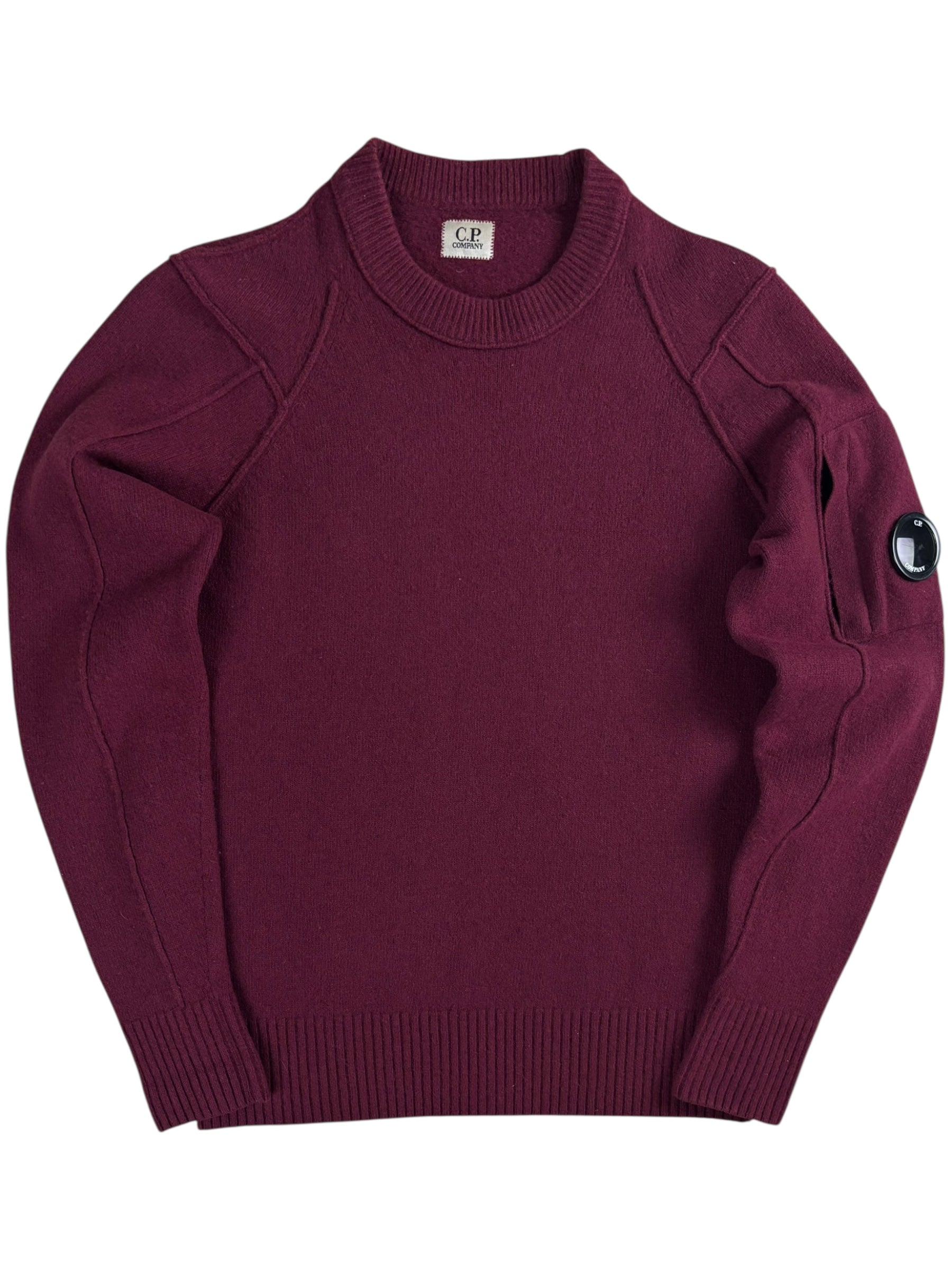Pull C.P Company rose taille XS - Vue de face
