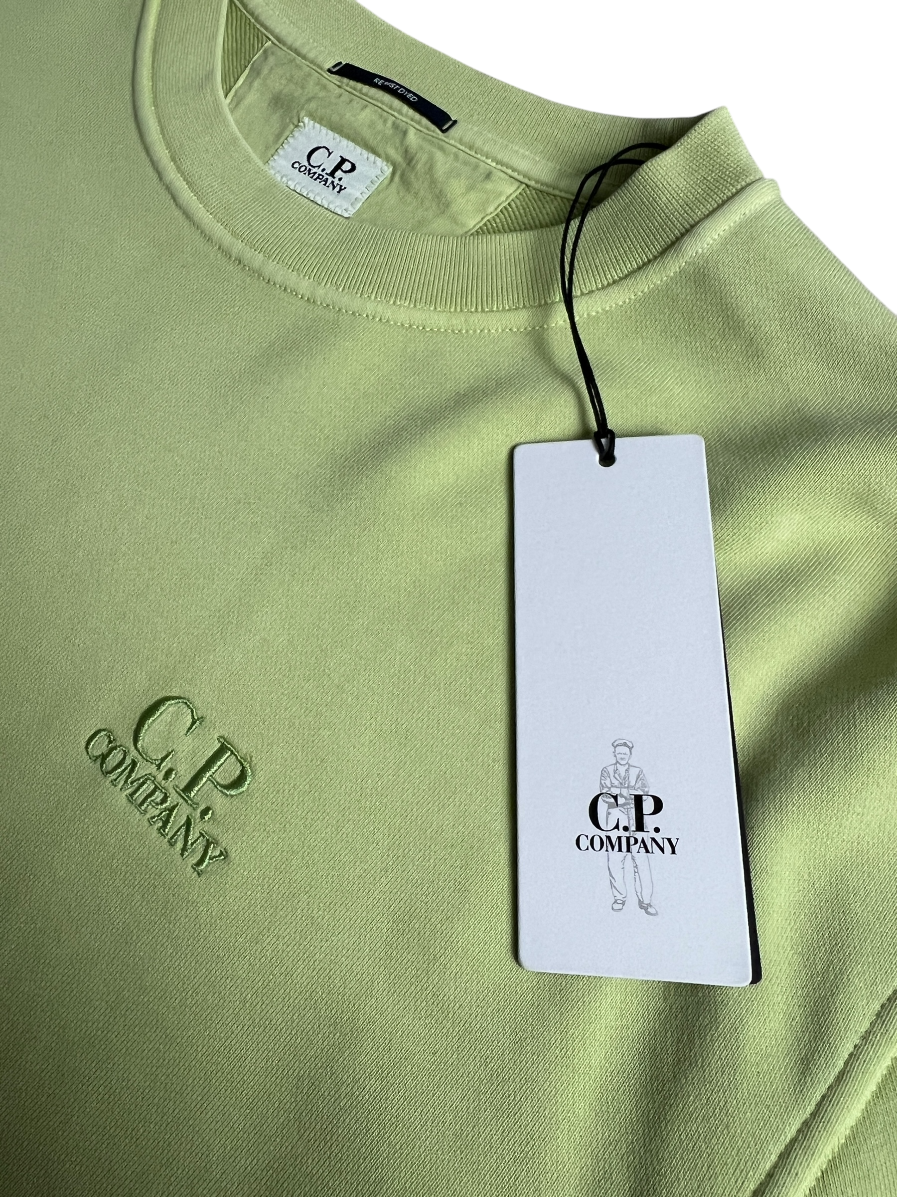 Pull C.P Company vert taille S - Détail