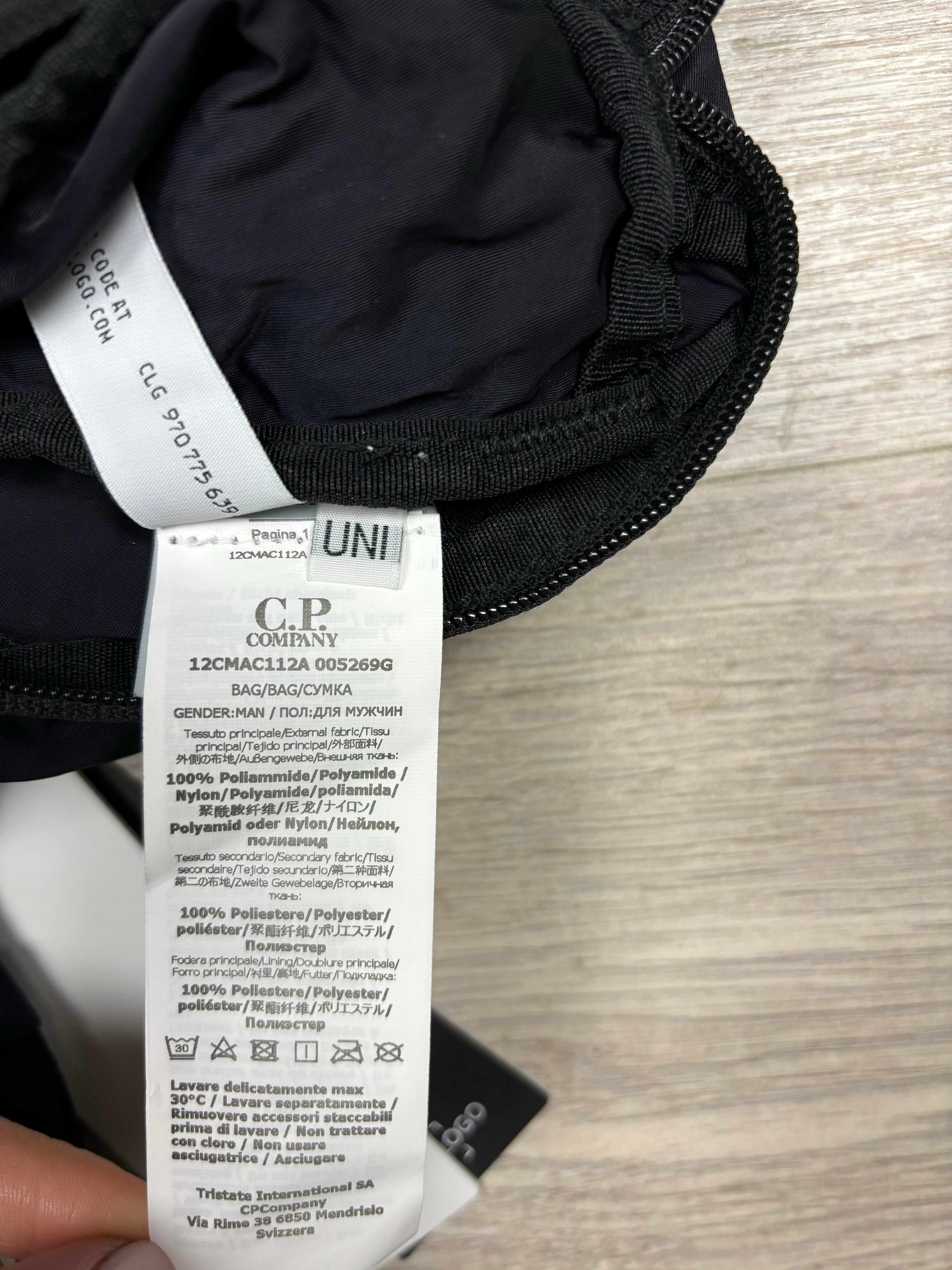 Sacoche C.P Company bleu marine taille UNI - Vue 7