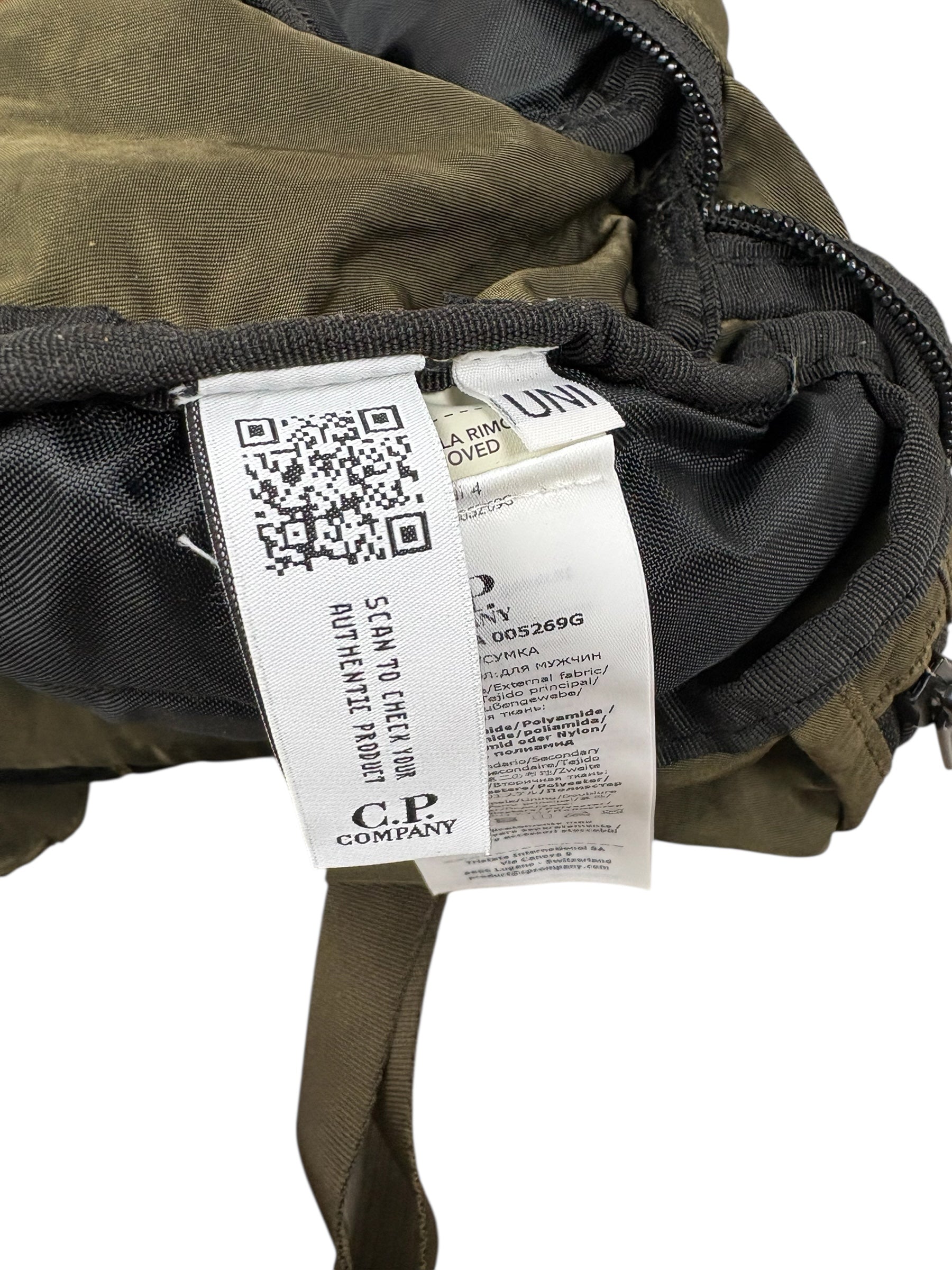 Sacoche C.P Company kaki taille UNI - Détail
