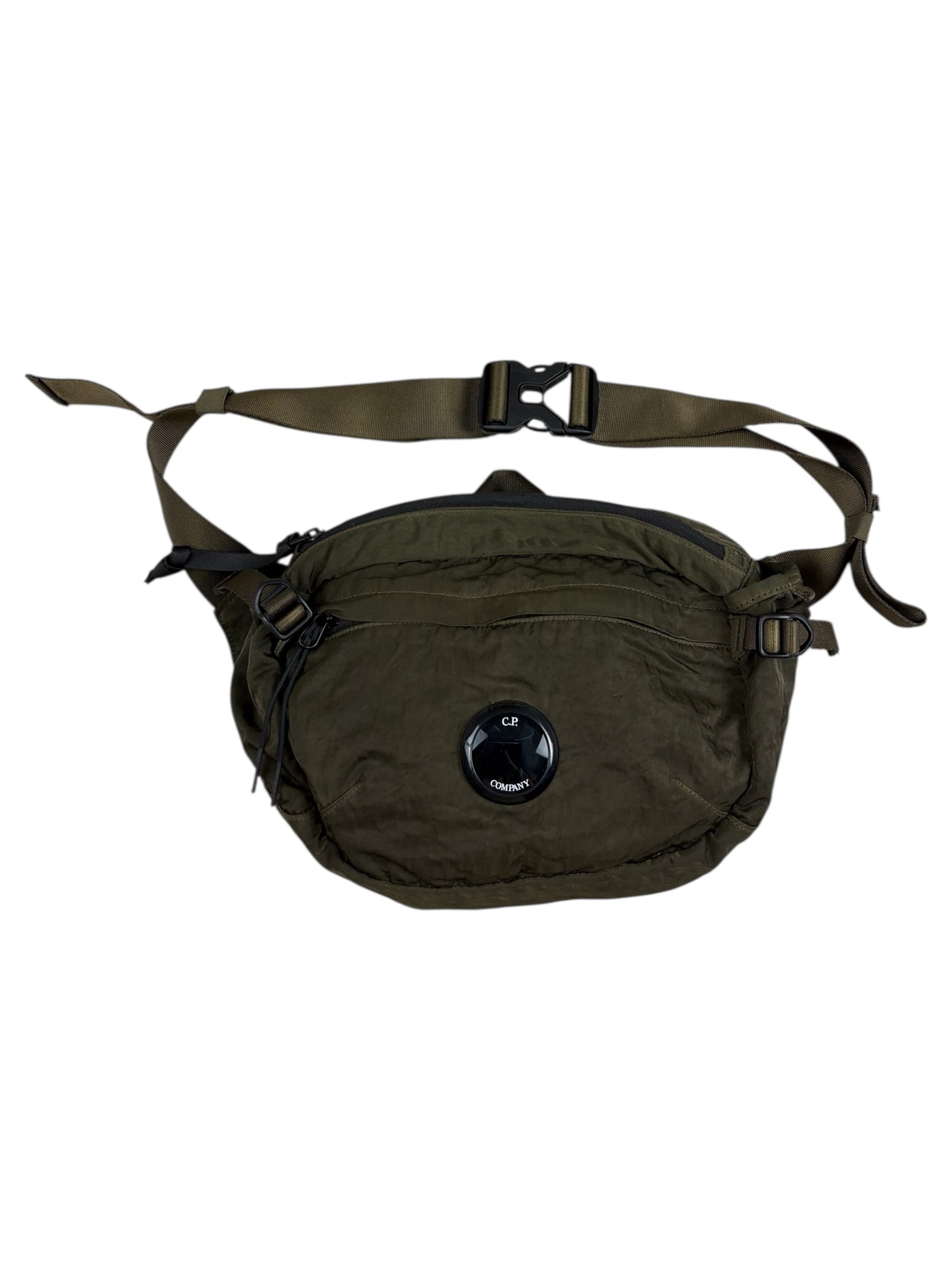 Sacoche C.P Company kaki taille UNI - Vue de face