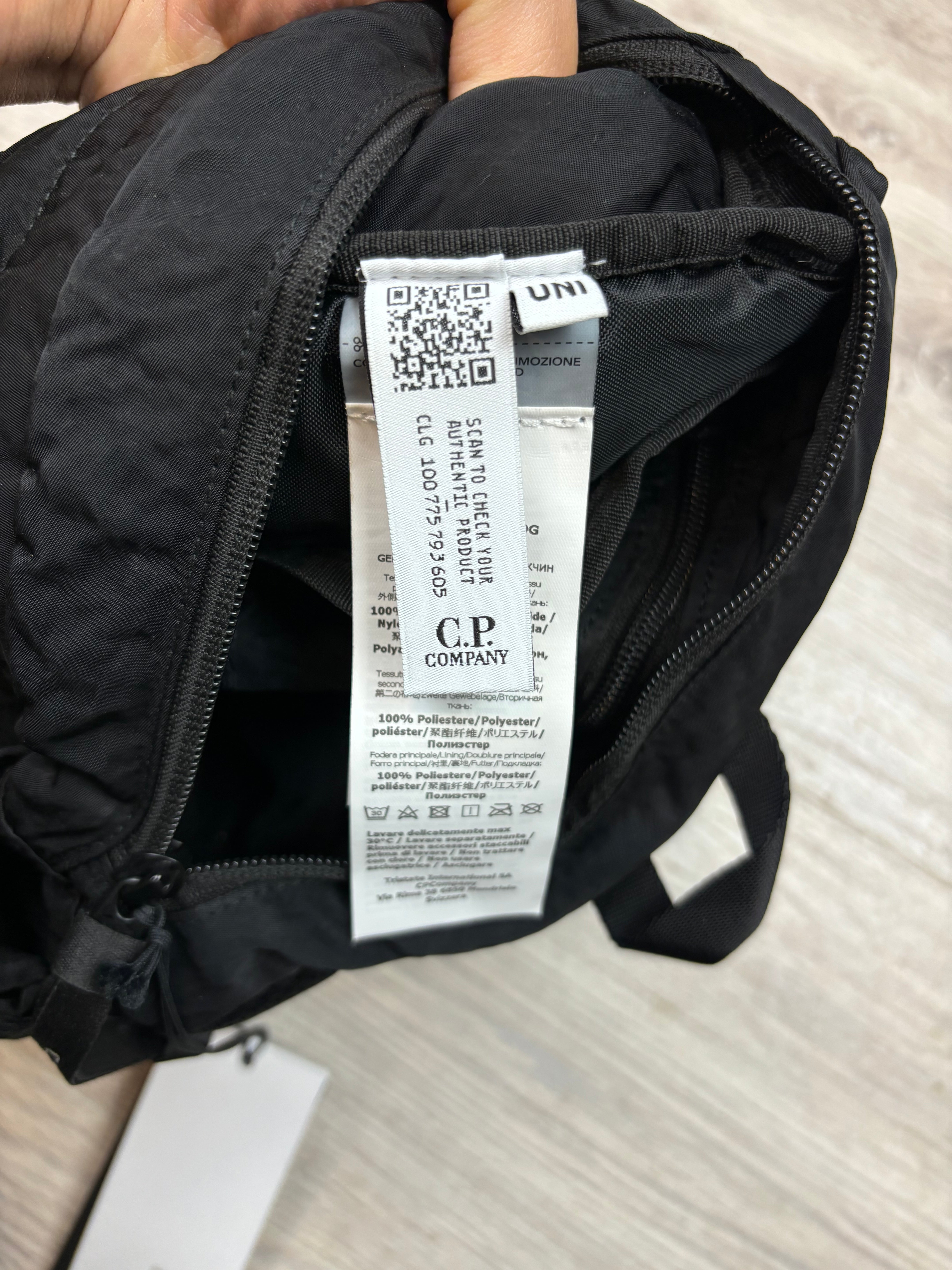 Sacoche C.P Company noir taille UNI - Vue 6