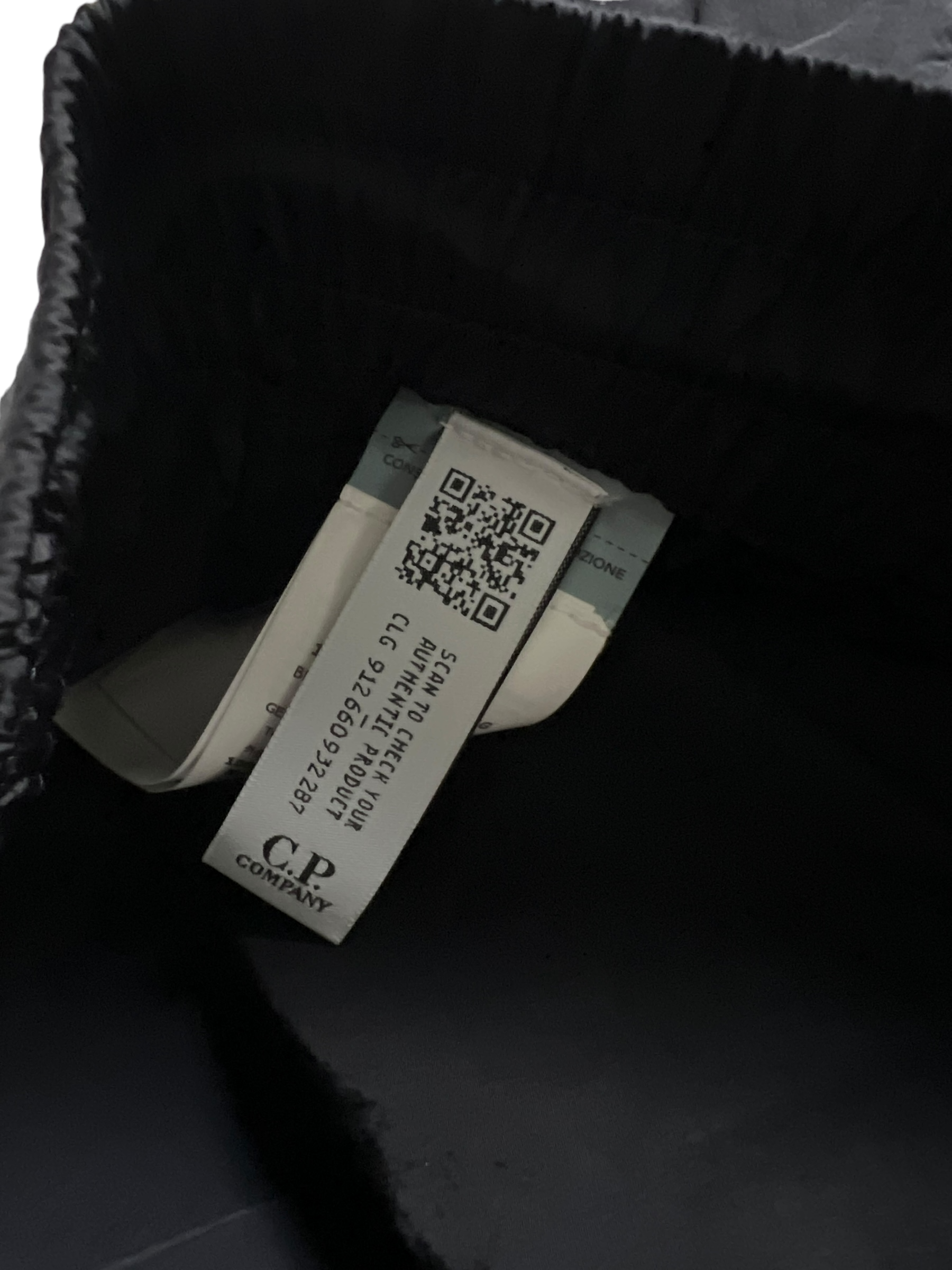 Short C.P Company bleu marine taille S - Vue côté